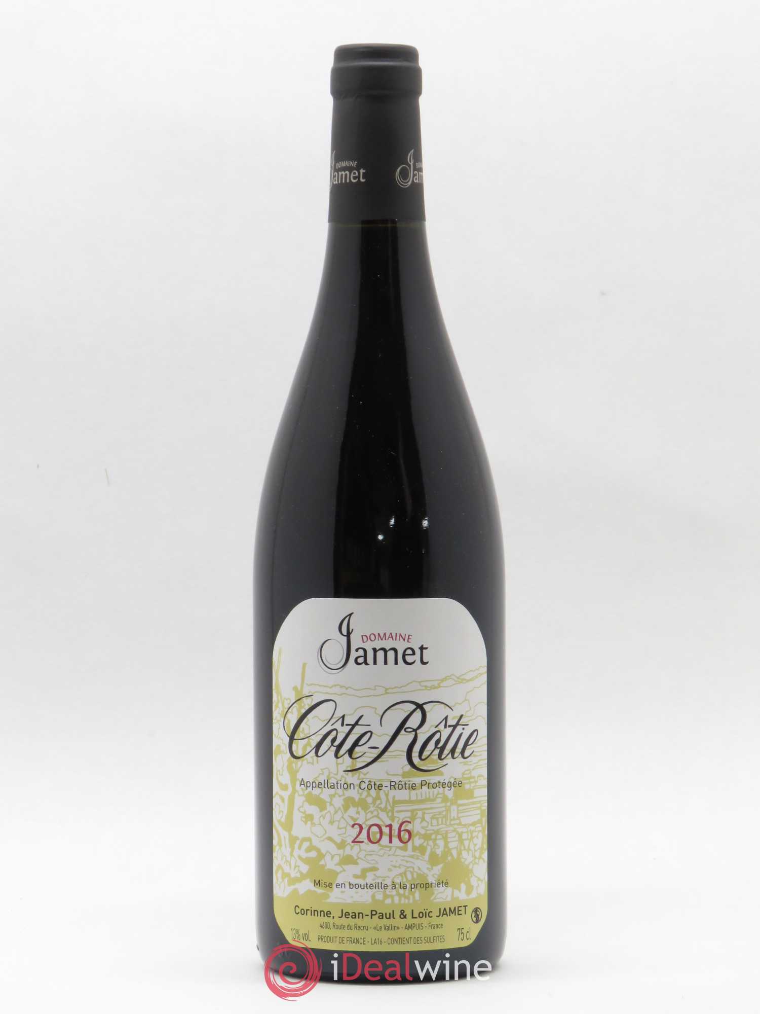 Côte-Rôtie Jamet (Domaine) 2016 - Lot de 1 bouteille - 0
