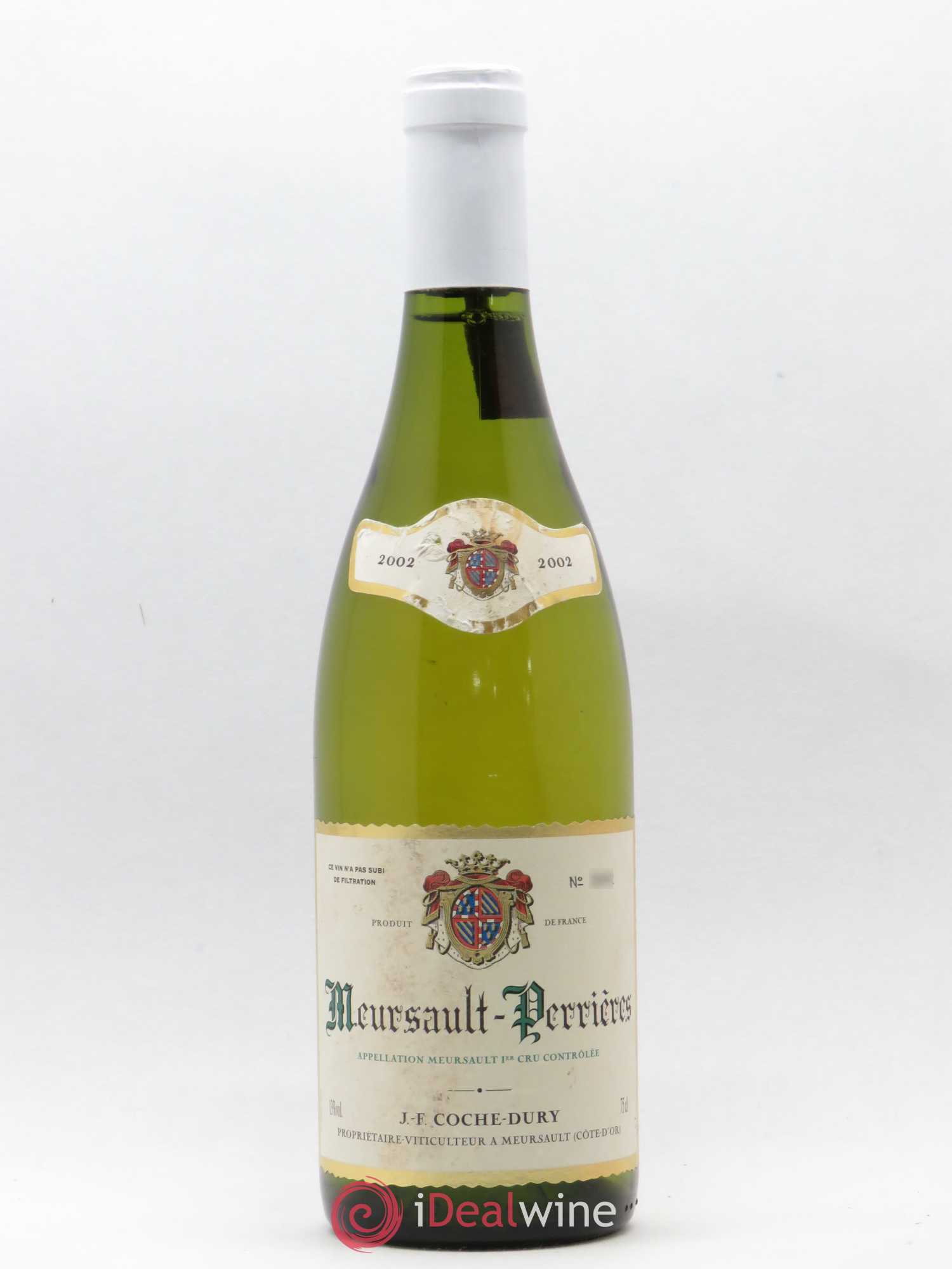 Meursault 1er Cru Perrières Coche Dury (Domaine) 2002 - Lot de 1 bouteille - 0