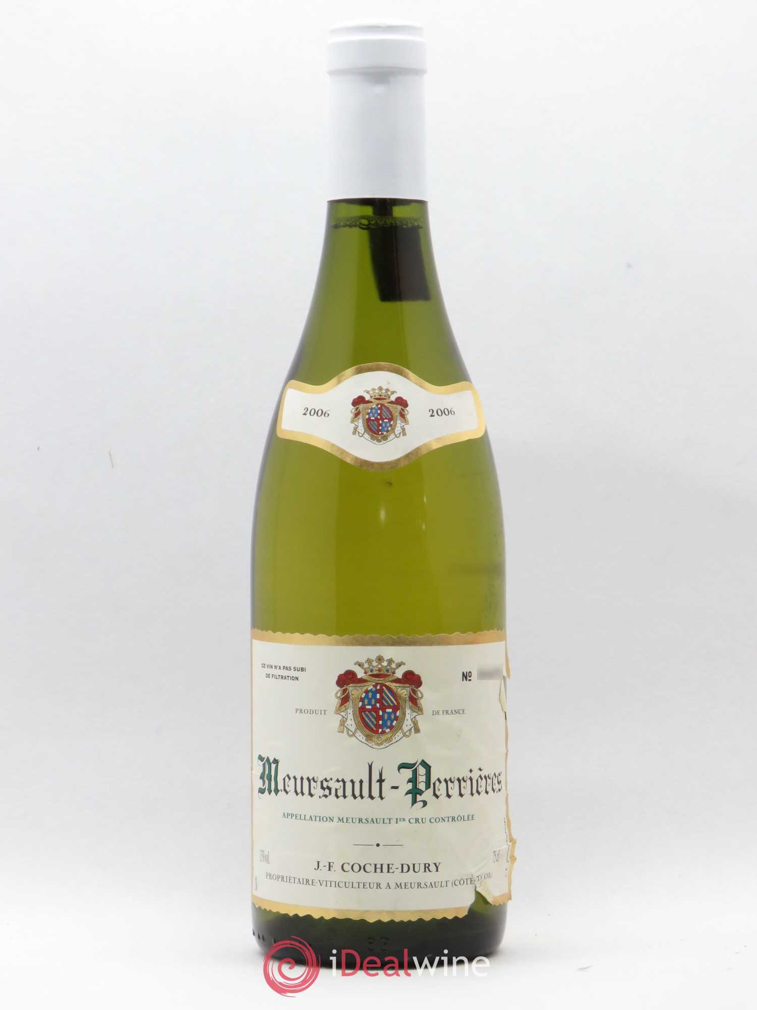 Meursault 1er Cru Perrières Coche Dury (Domaine) 2006 - Lot de 1 bouteille - 0