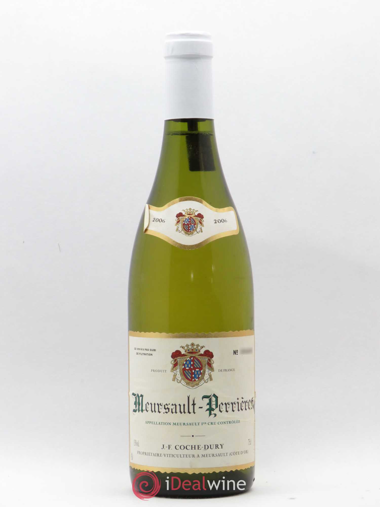 Meursault 1er Cru Perrières Coche Dury (Domaine) 2006 - Lot de 1 bouteille - 0
