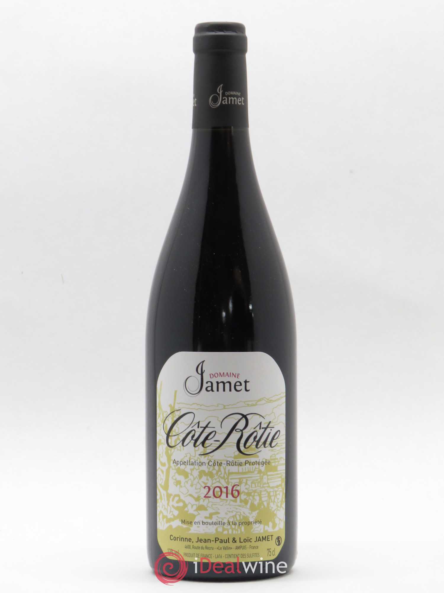 Côte-Rôtie Jamet (Domaine) 2016 - Lot de 1 bouteille - 0