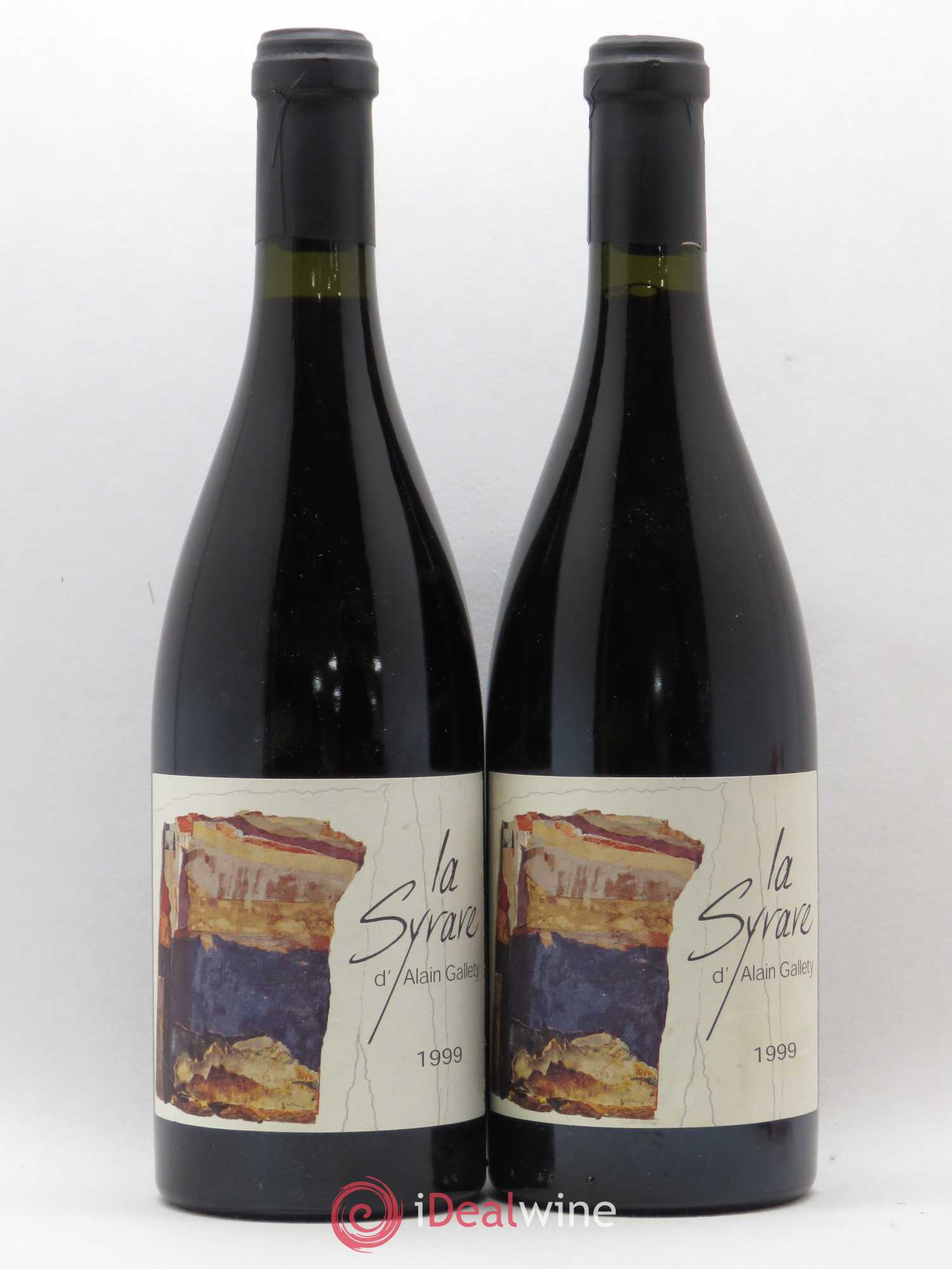 Côtes du Vivarais La Syrare Gallety (Domaine) 1999 - Lot de 2 bouteilles - 0