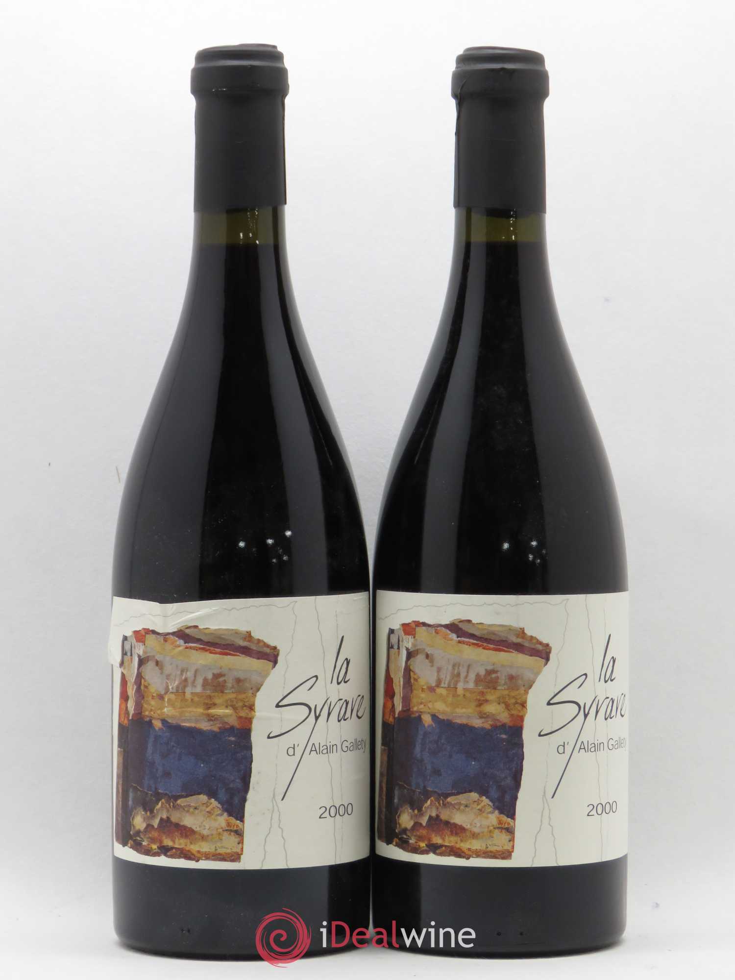 Côtes du Vivarais La Syrare Gallety (Domaine) 2000 - Lot de 2 bouteilles - 0