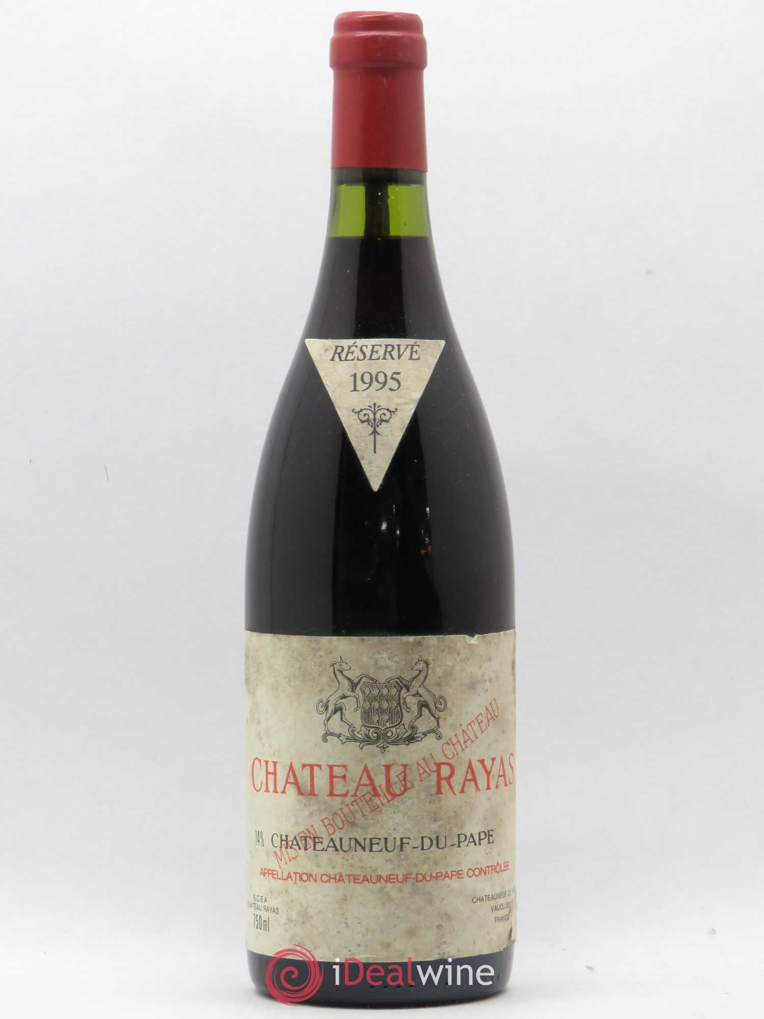 Châteauneuf-du-Pape Château Rayas Emmanuel Reynaud 1995 - Lot de 1 bouteille - 0