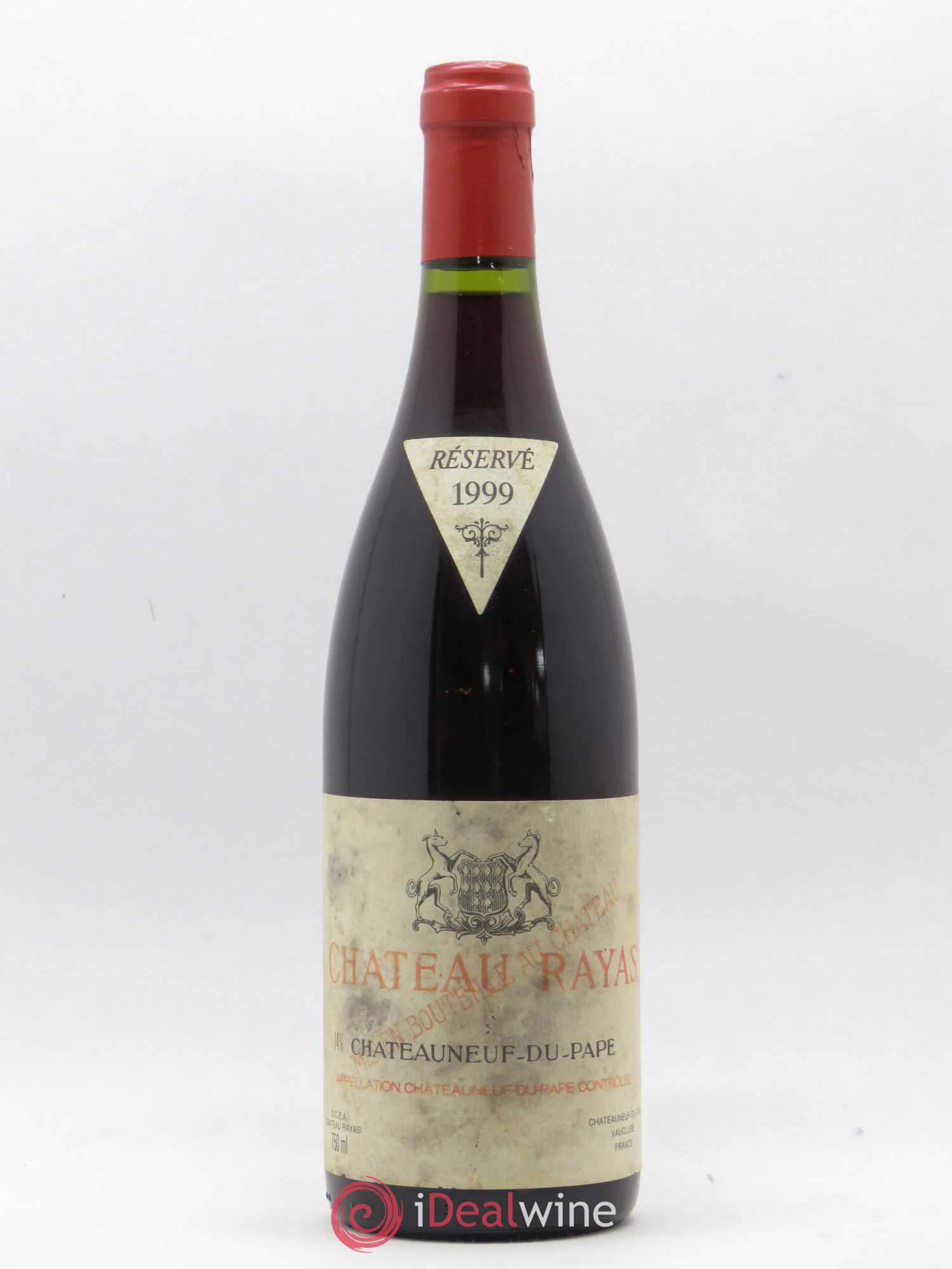 Châteauneuf-du-Pape Château Rayas Emmanuel Reynaud 1999 - Lot de 1 bouteille - 0