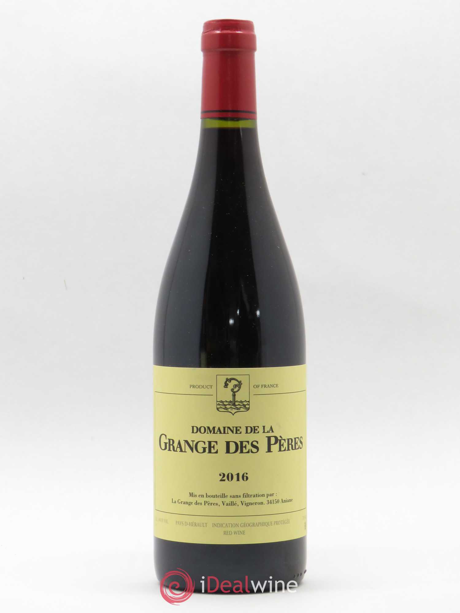Pays d'Hérault Grange des Pères Laurent Vaillé 2016 - Lot de 1 bouteille - 0