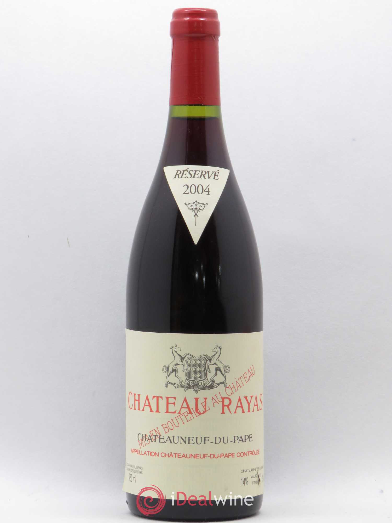 Châteauneuf-du-Pape Château Rayas Emmanuel Reynaud 2004 - Lot de 1 bouteille - 0