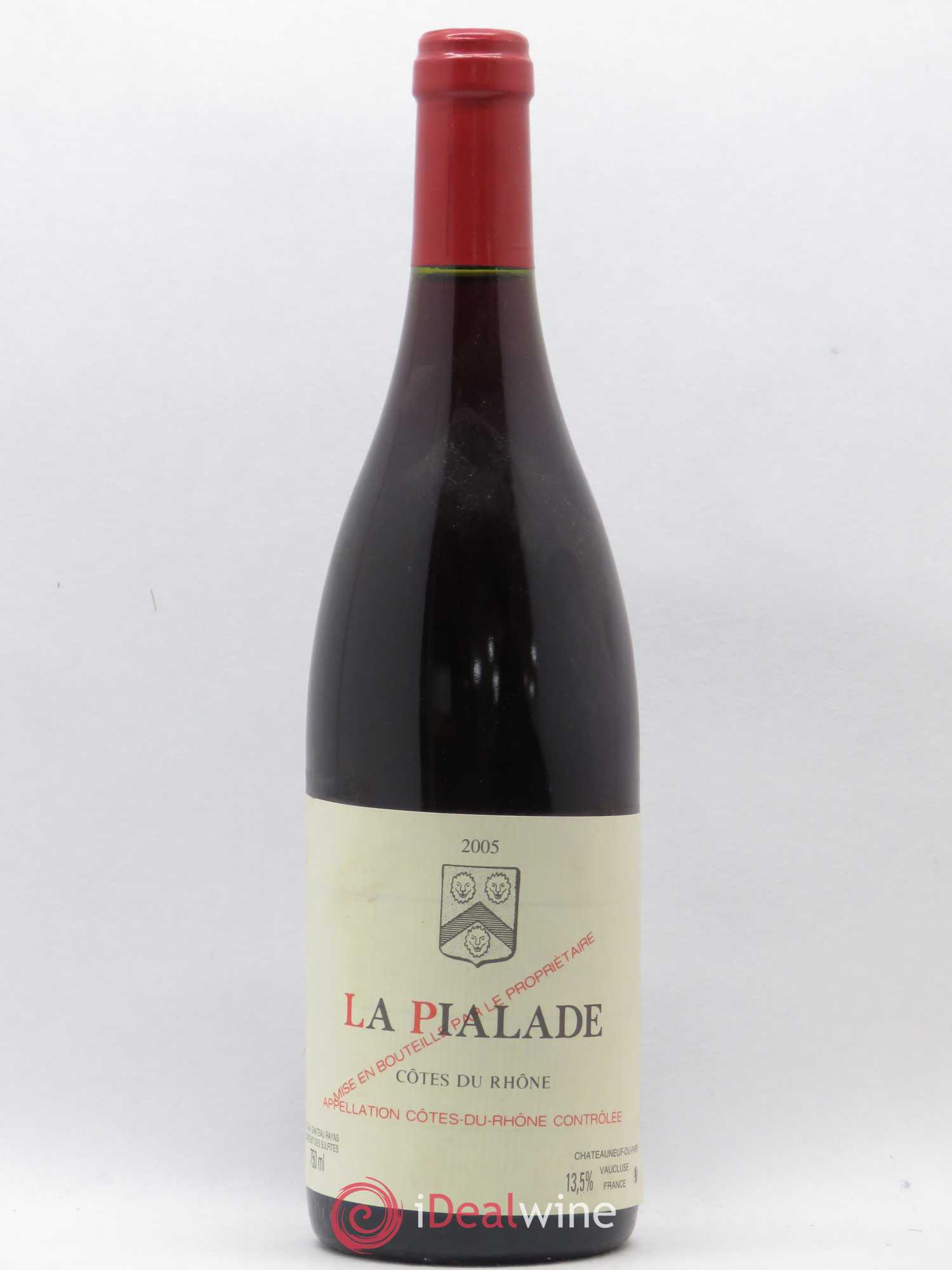 Côtes-du-Rhône La Pialade Emmanuel Reynaud 2005 - Lot de 1 bouteille - 0
