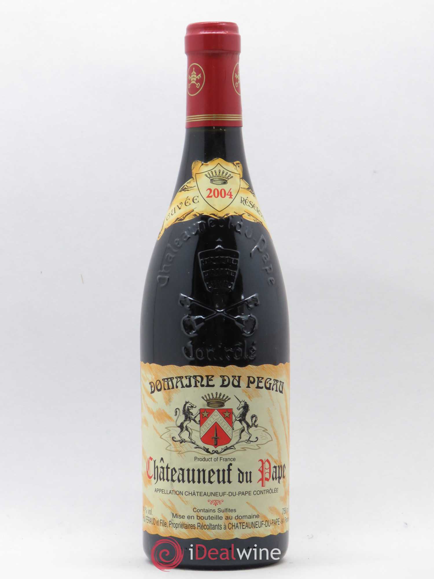 Châteauneuf-du-Pape Domaine du Pégau Cuvée Réservée Paul et Laurence Féraud 2004 - Lot de 1 bouteille - 0