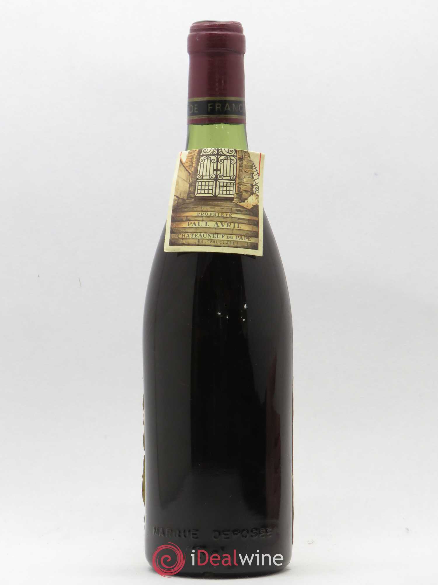Châteauneuf-du-Pape Clos des Papes - Paul Avril 1978 - Lot de 1 bouteille - 1