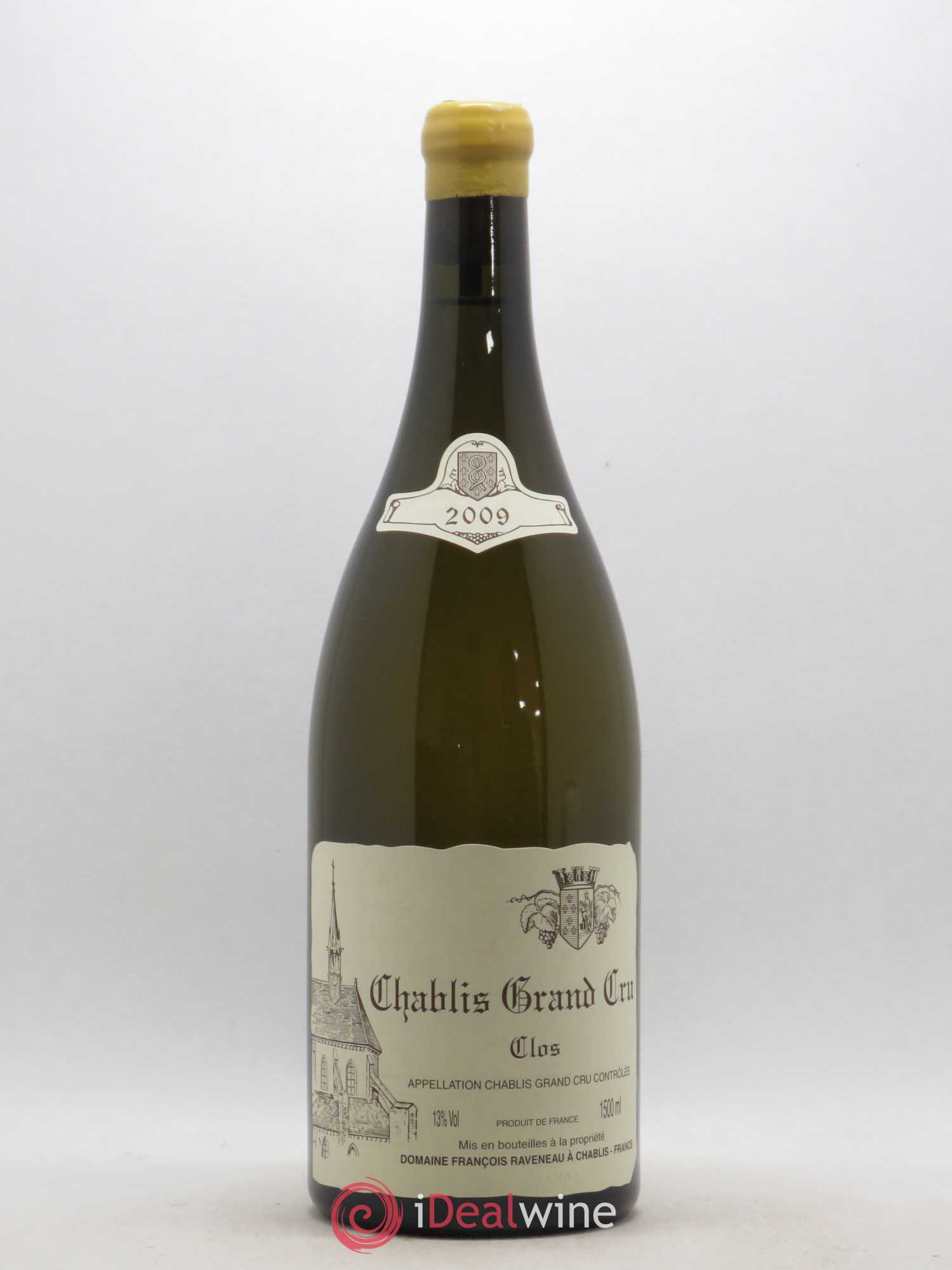 Chablis Grand Cru Clos Raveneau (Domaine) 2009 - Lot de 1 magnum - 0