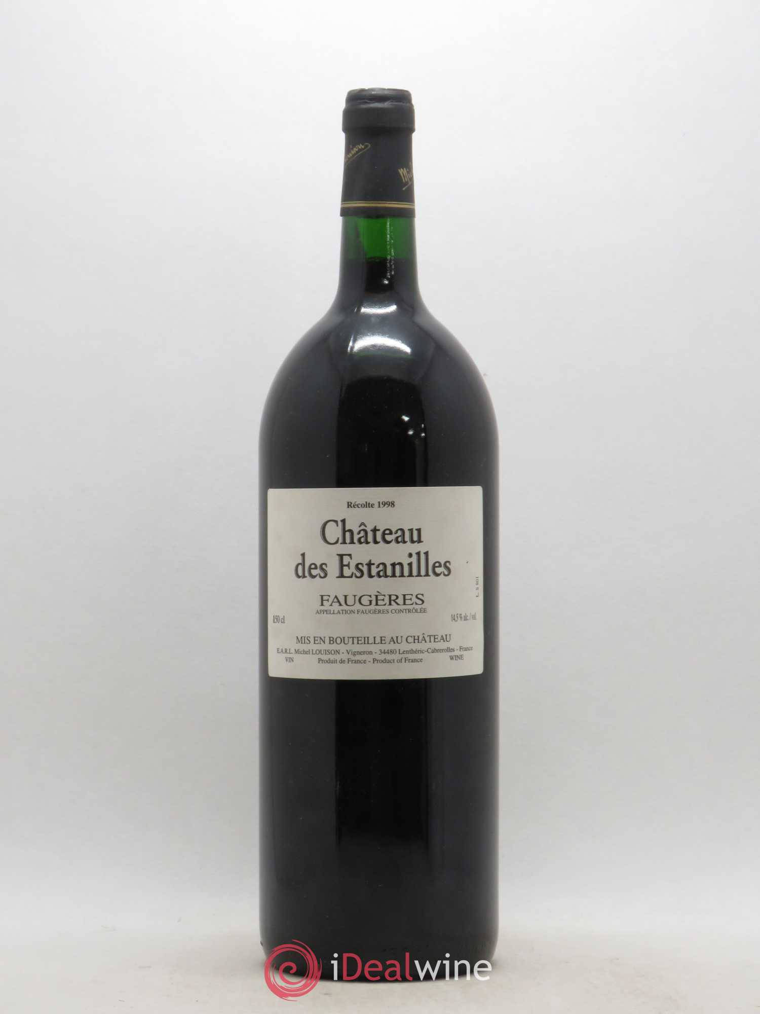 Faugères Château des Estanilles Tradition Michel Louison 1998 - Lot de 1 magnum - 0