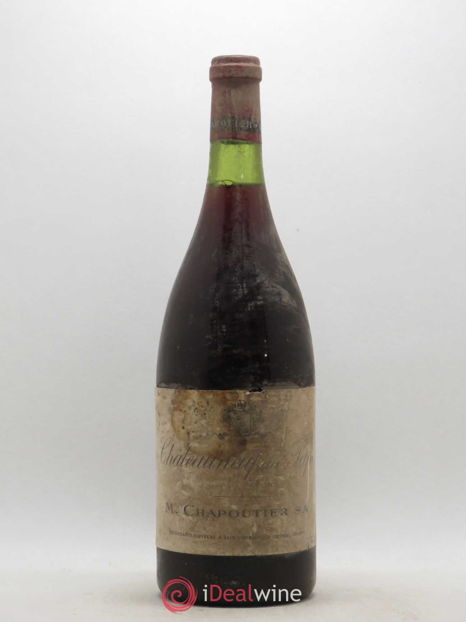 Châteauneuf-du-Pape Domaine Chapoutier - Lot de 1 magnum - 0