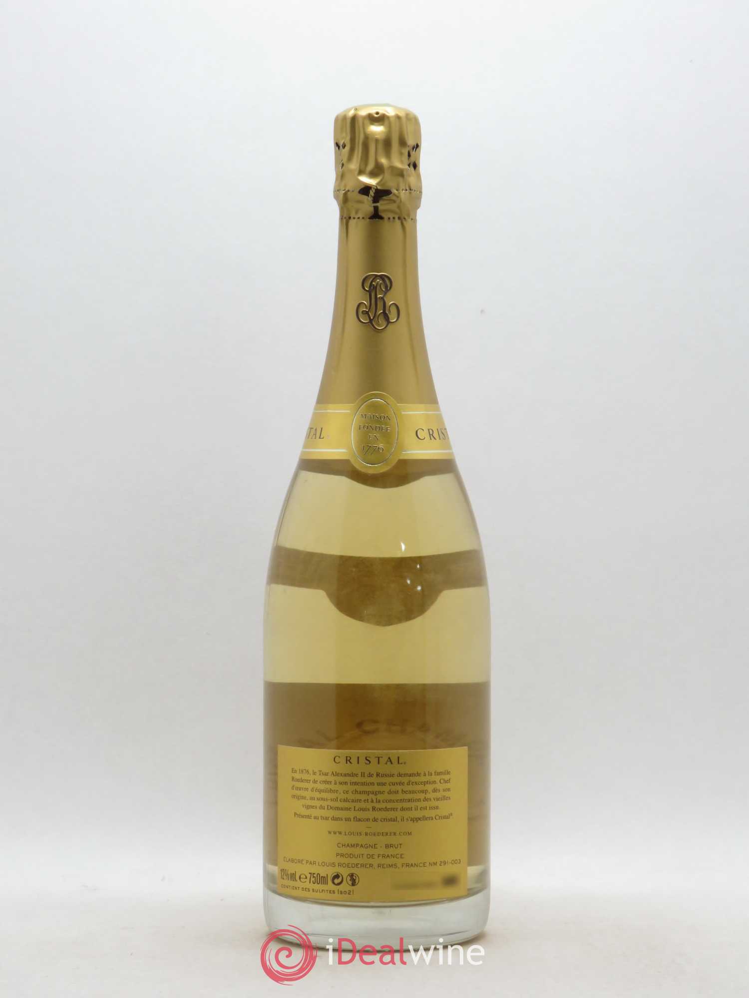 Cristal Louis Roederer 2009 - Lot de 1 bouteille - 1