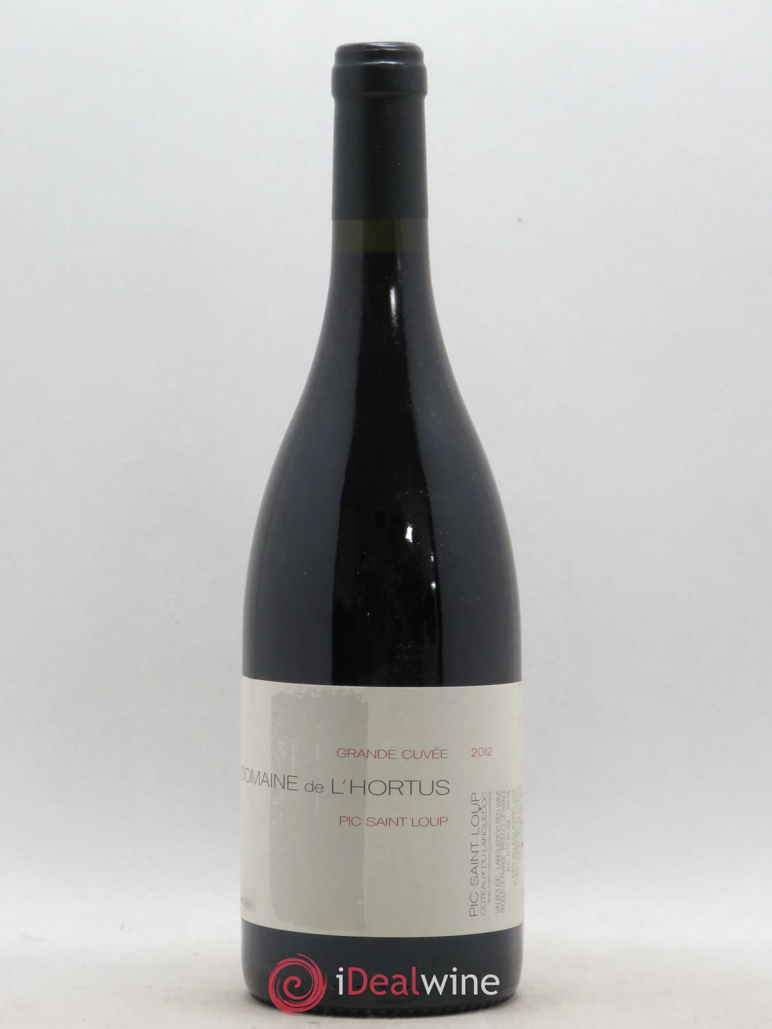 Pic Saint-Loup Domaine de L'Hortus Grande Cuvée Famille Orliac 2012 - Lot de 1 bouteille - 0