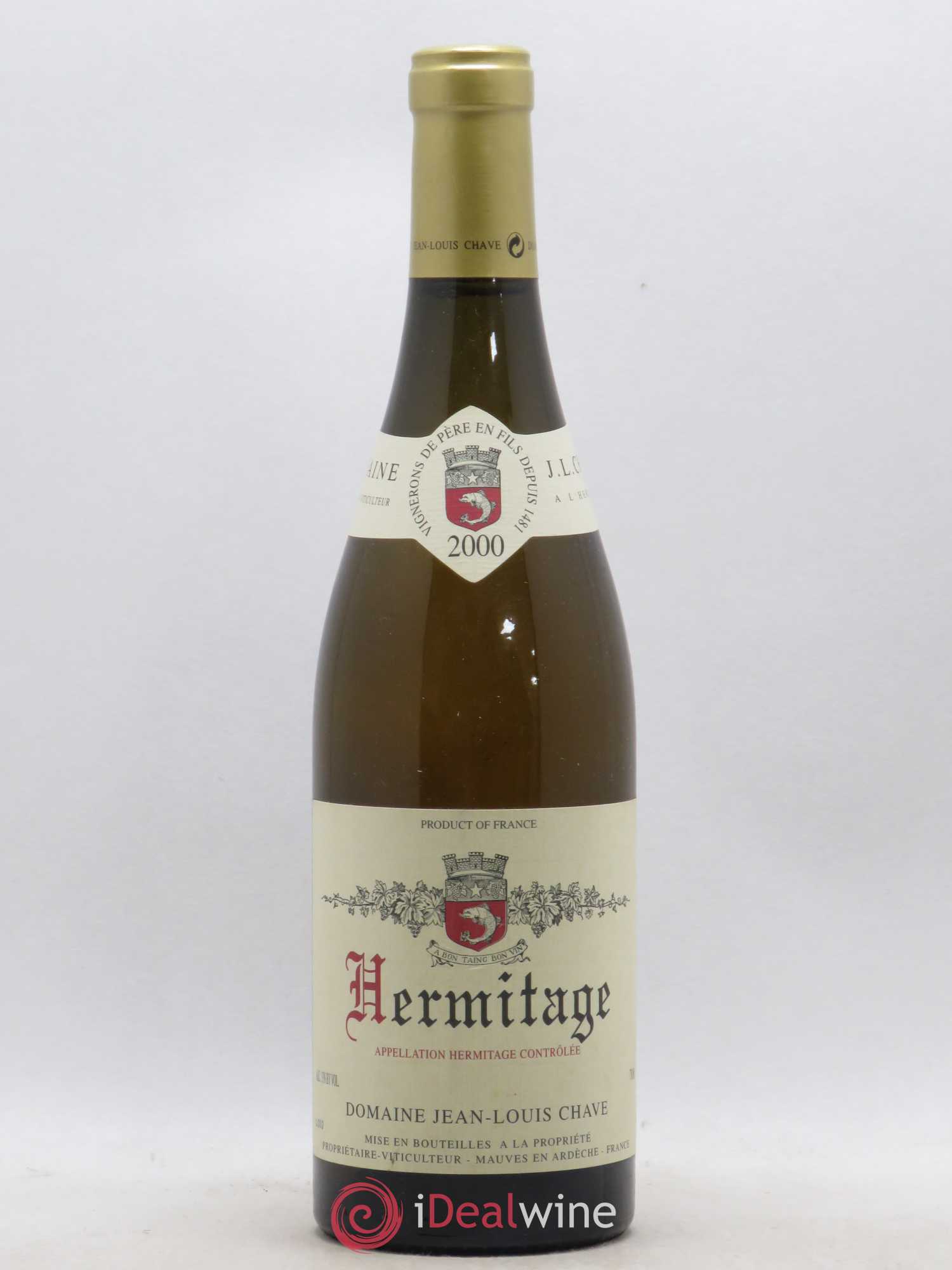 Hermitage Jean-Louis Chave 2000 - Lot de 1 bouteille - 0