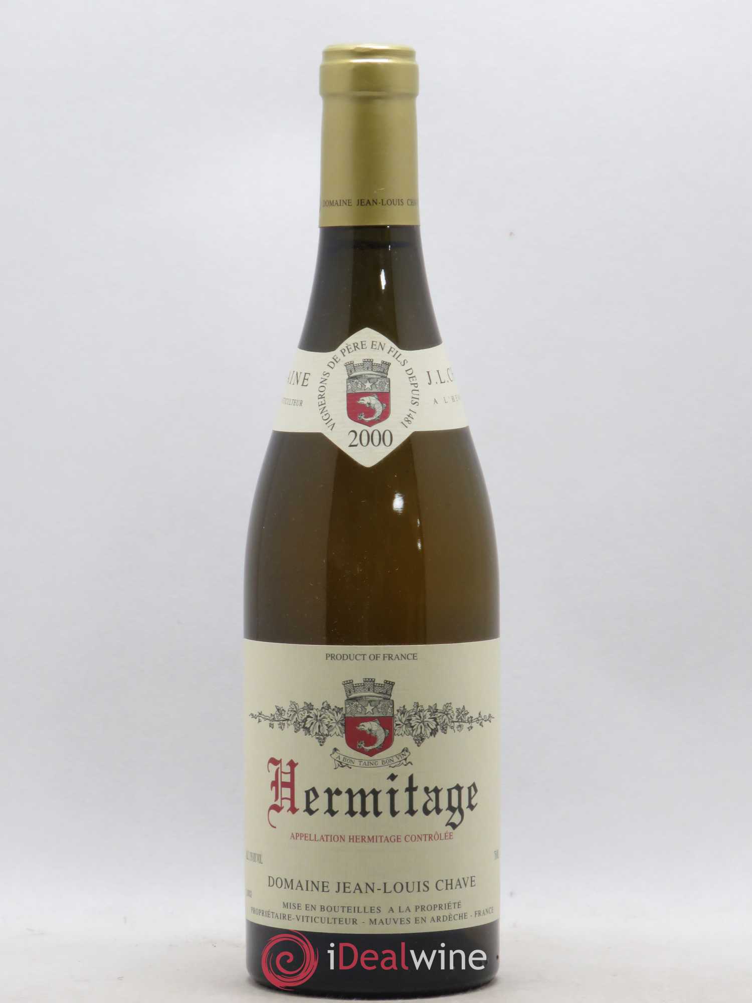 Hermitage Jean-Louis Chave 2000 - Lot de 1 bouteille - 0