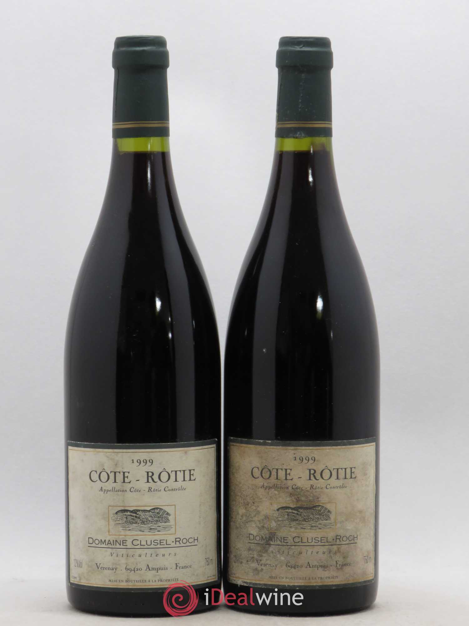 Côte-Rôtie Clusel-Roch 1999 - Lot de 2 bouteilles - 0