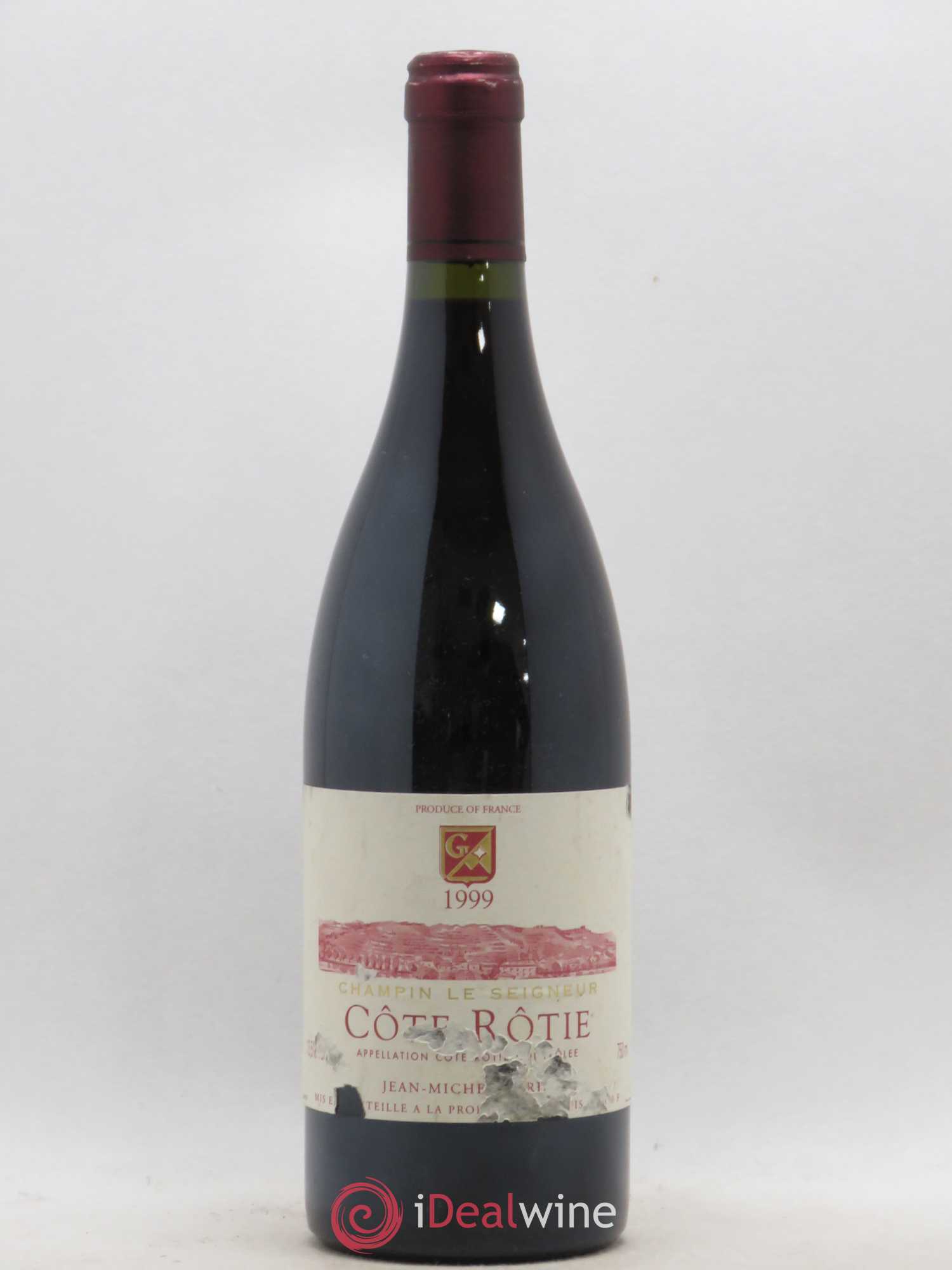 Côte-Rôtie Champin Le Seigneur Jean-Michel Gerin 1999 - Lot de 1 bouteille - 0