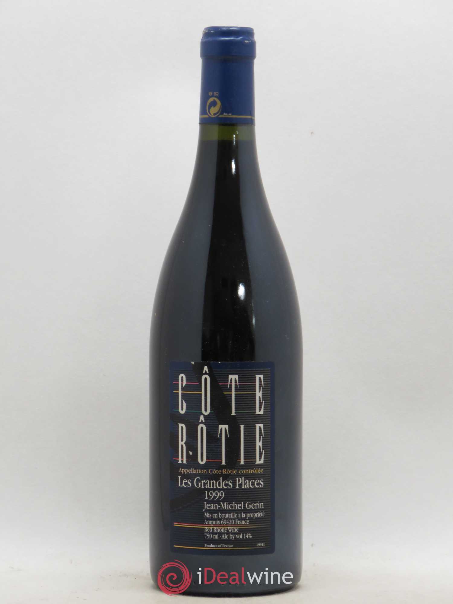 Côte-Rôtie Les Grandes Places Jean-Michel Gerin 1999 - Lot de 1 bouteille - 0