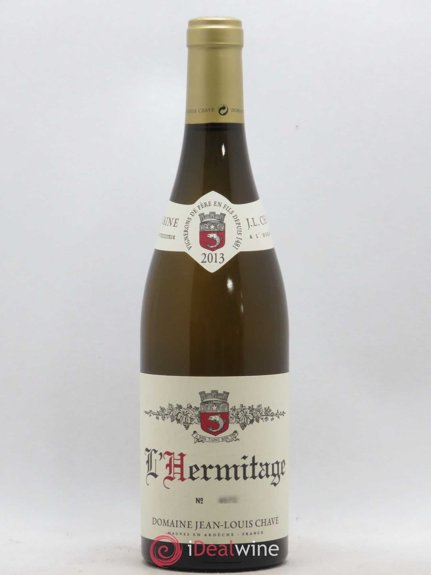 Hermitage Jean-Louis Chave 2013 - Lot de 1 bouteille - 0