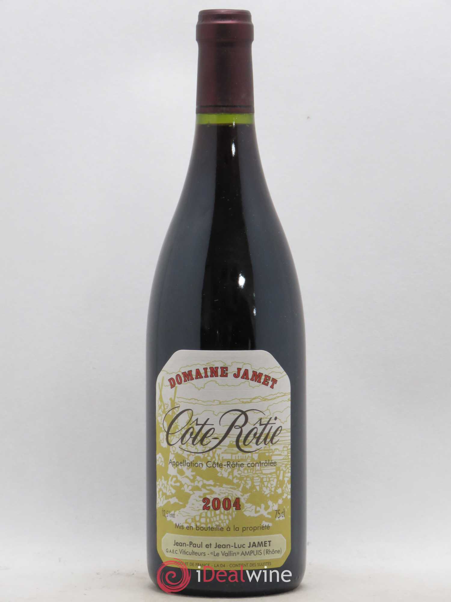 Côte-Rôtie Jamet (Domaine) 2004 - Lot de 1 bouteille - 0