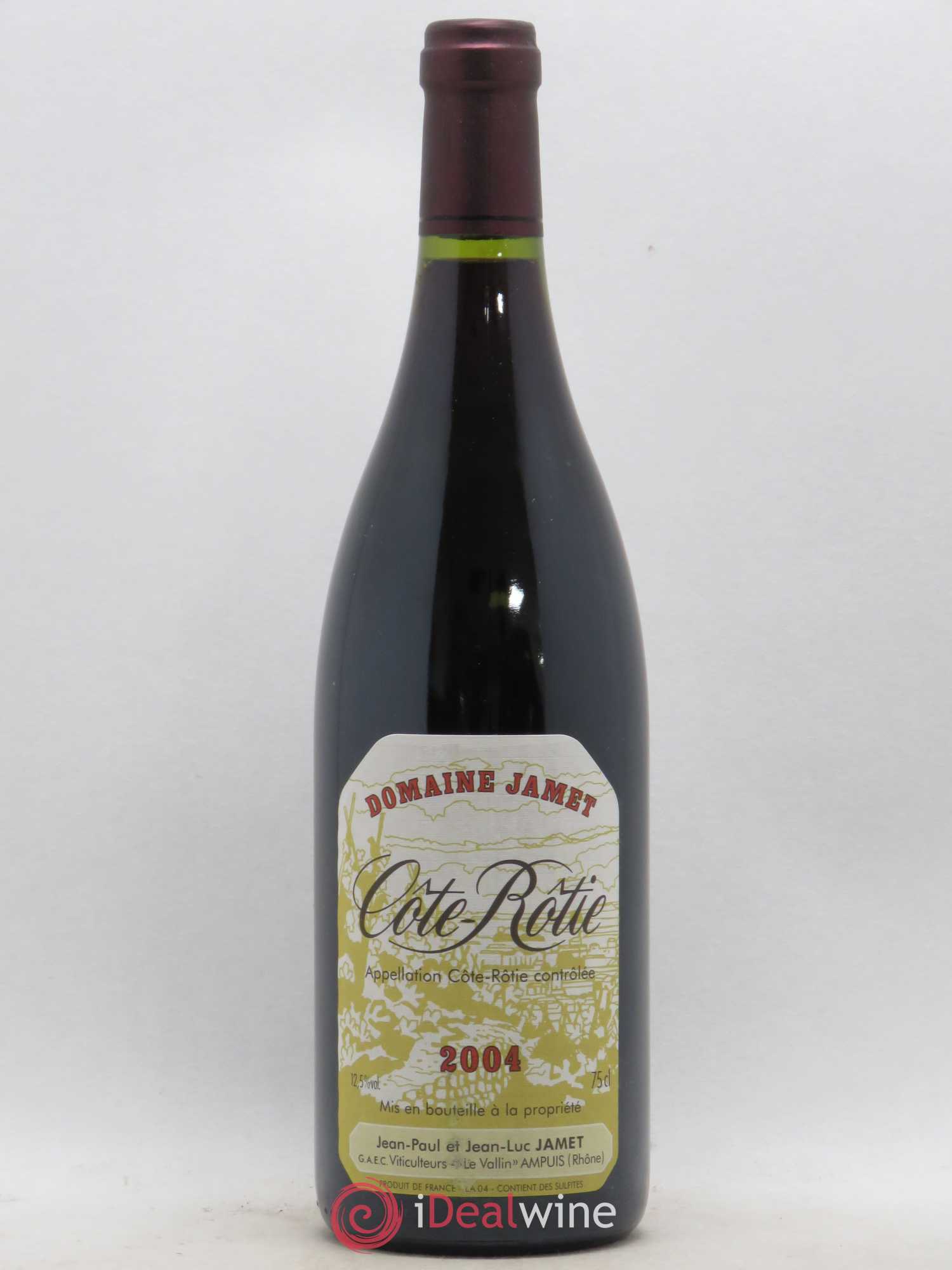 Côte-Rôtie Jamet (Domaine) 2004 - Lot de 1 bouteille - 0