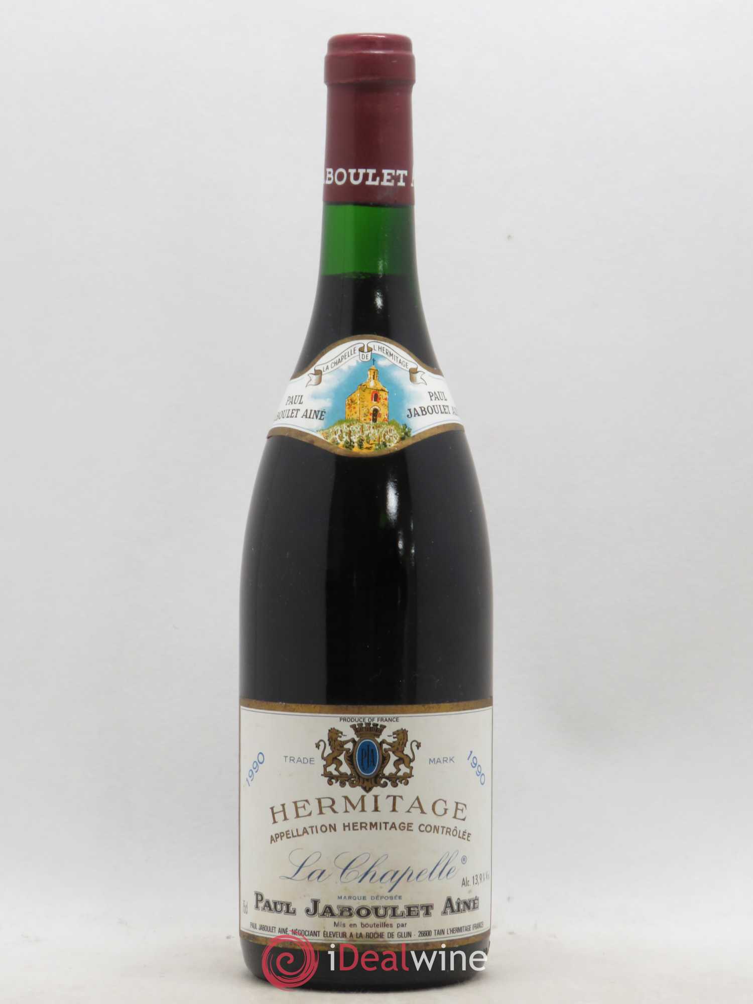 Hermitage La Chapelle Paul Jaboulet Ainé 1990 - Lot de 1 bouteille - 0