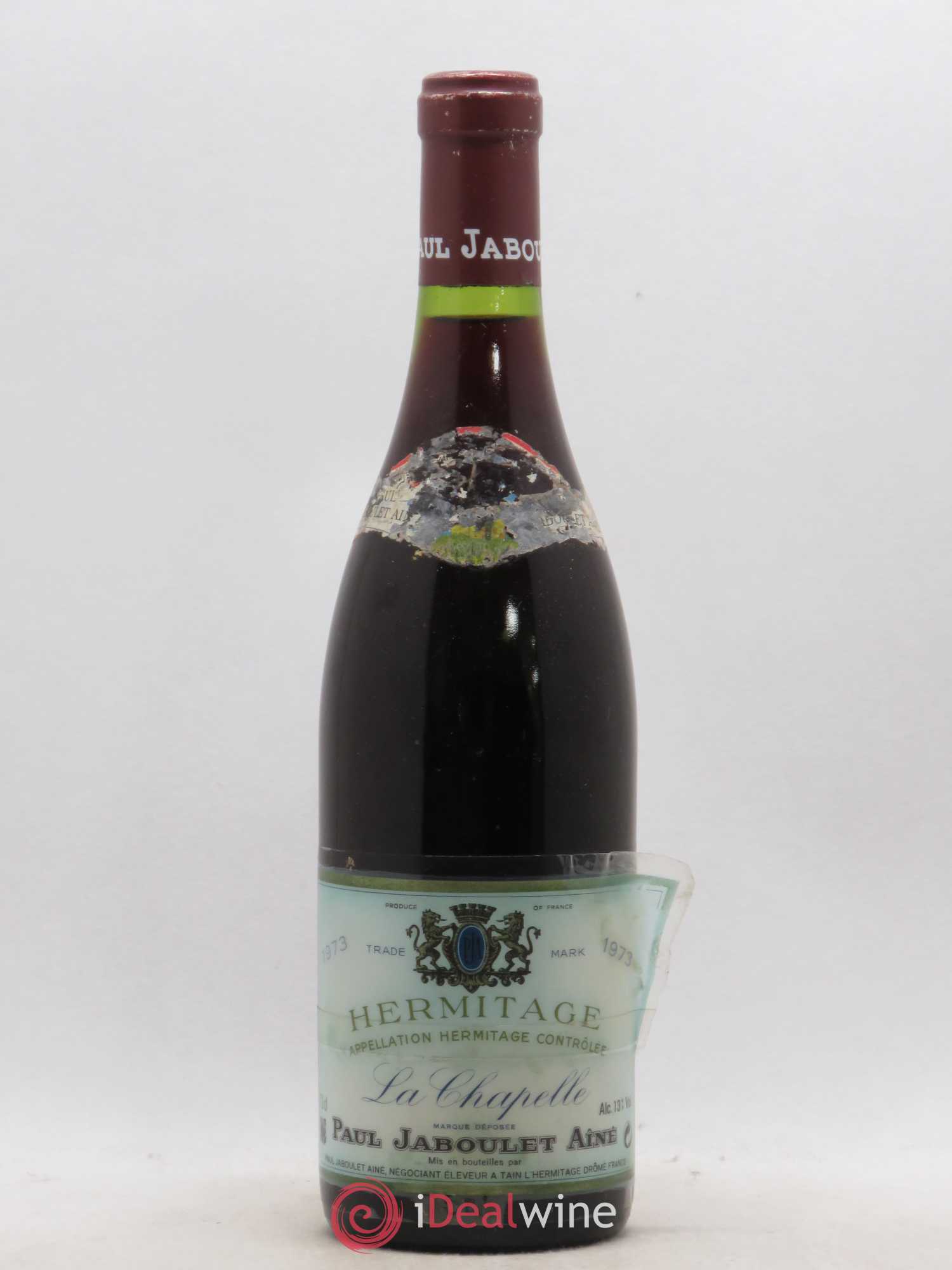 Hermitage La Chapelle Paul Jaboulet Ainé 1973 - Lot de 1 bouteille - 0