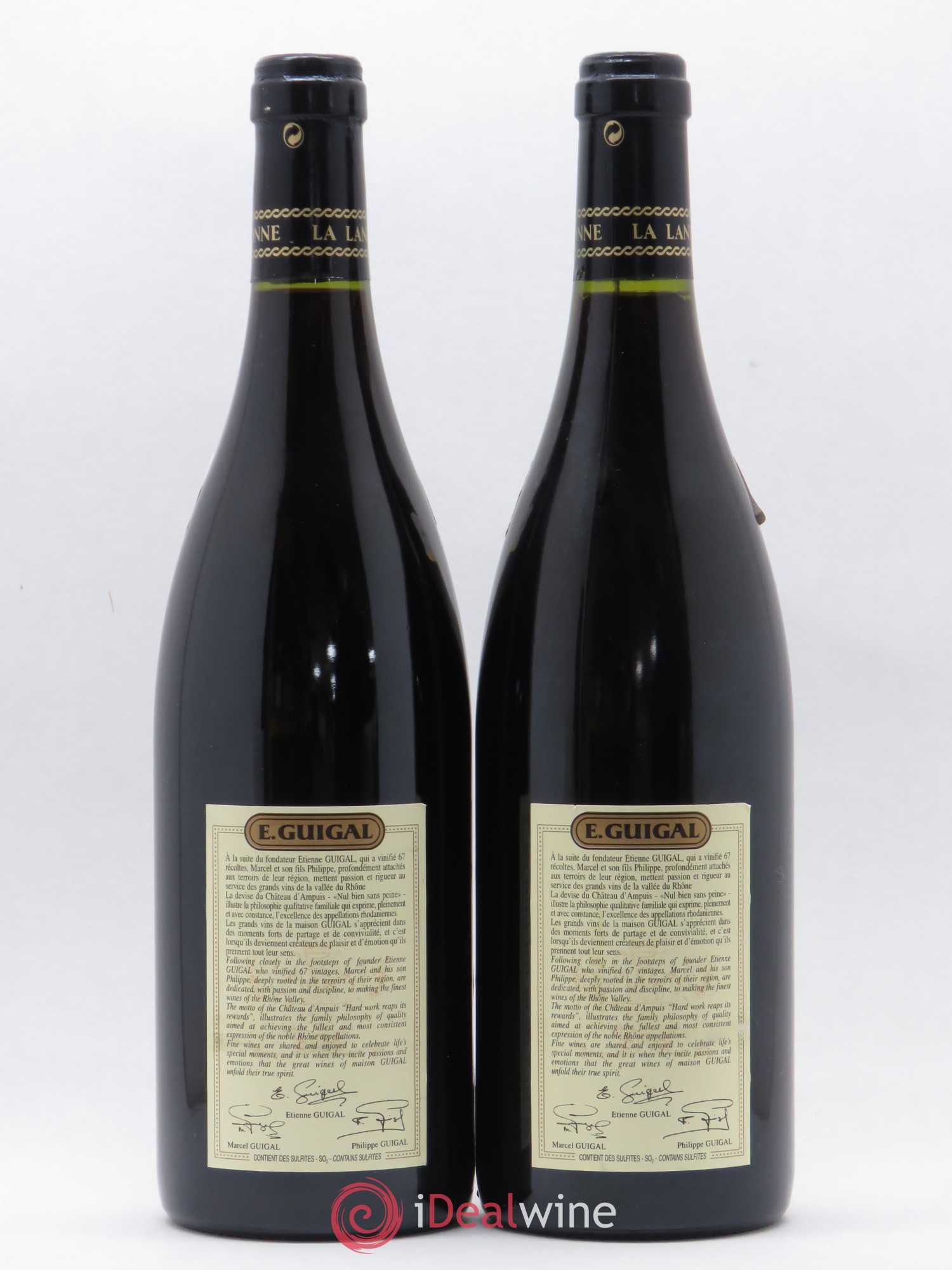 Côte-Rôtie La Landonne Guigal 2003 - Lot de 2 bouteilles - 1