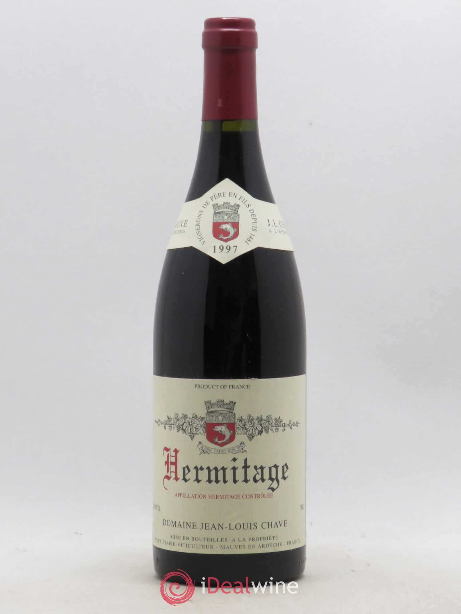 Hermitage Jean-Louis Chave 1997 - Lot de 1 bouteille - 0