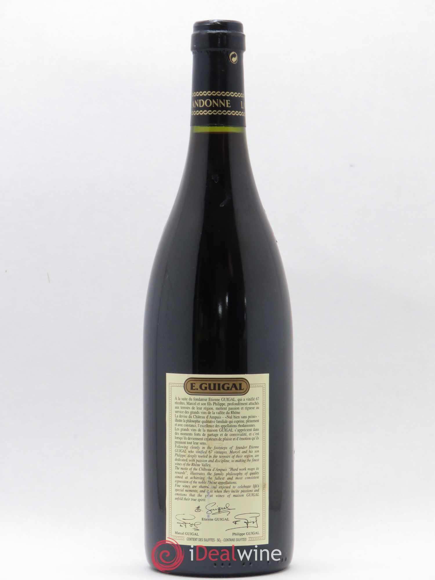 Côte-Rôtie La Landonne Guigal 2003 - Lot de 1 bouteille - 1