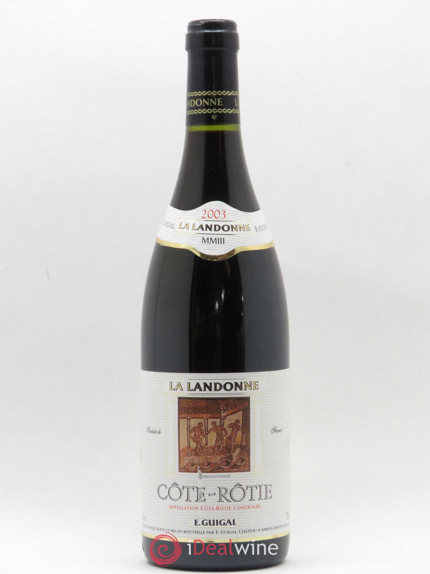 Côte-Rôtie La Landonne Guigal 2003 - Lot de 1 bouteille - 0