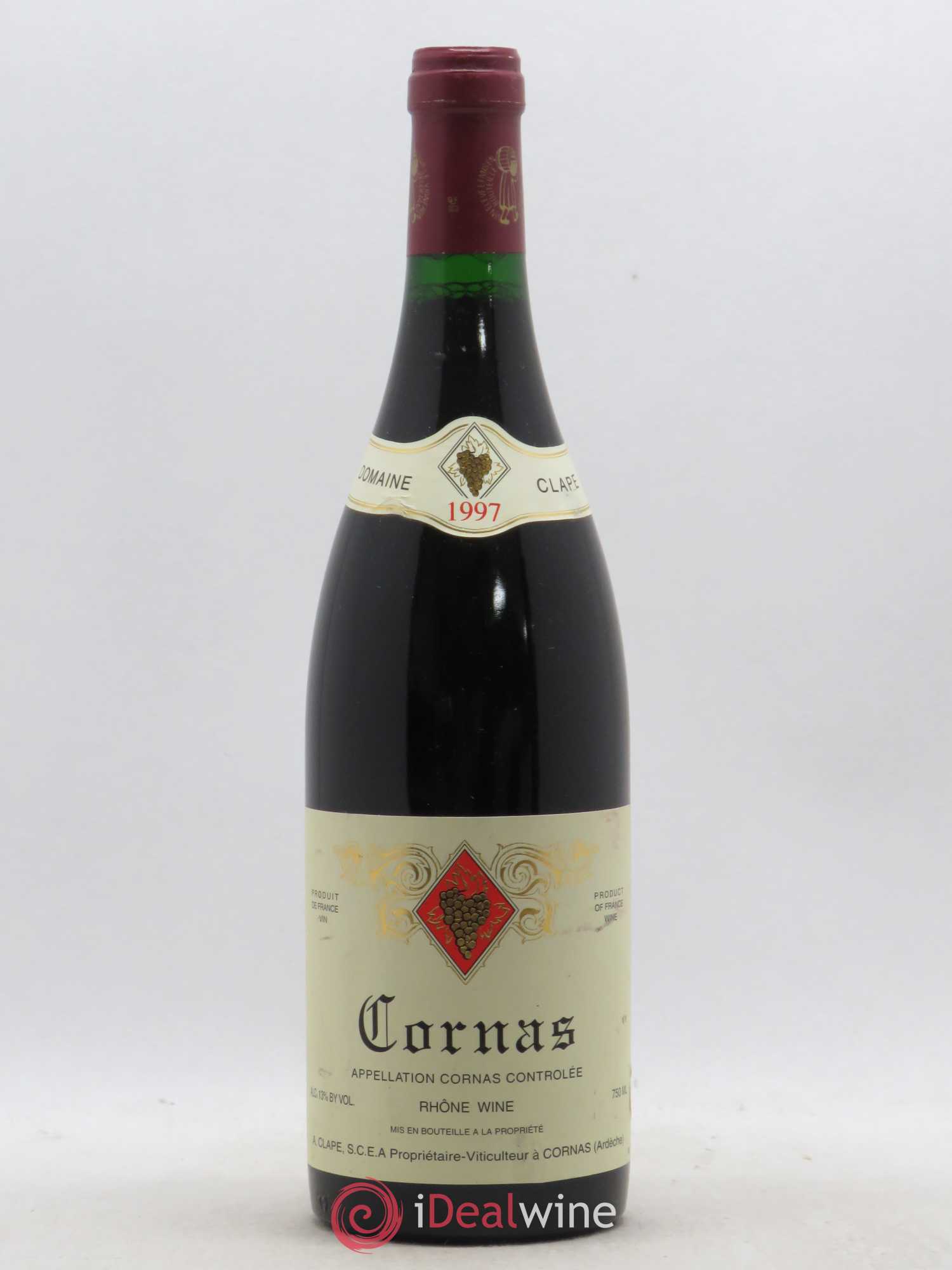 Cornas Auguste Clape 1997 - Lot de 1 bouteille - 0