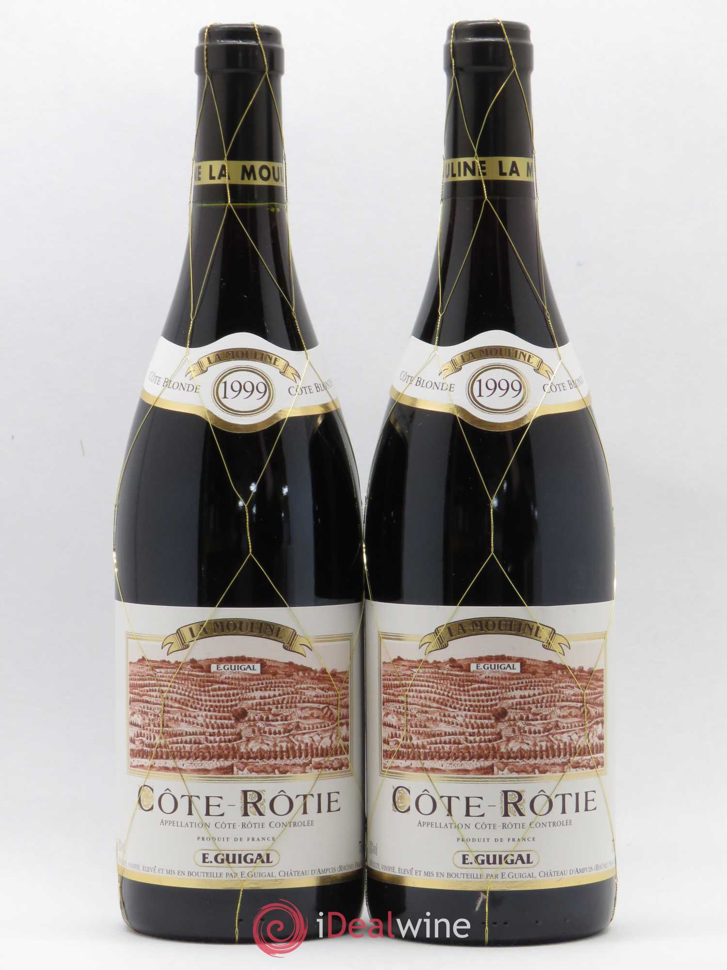Côte-Rôtie La Mouline Guigal 1999 - Lot de 2 bouteilles - 0