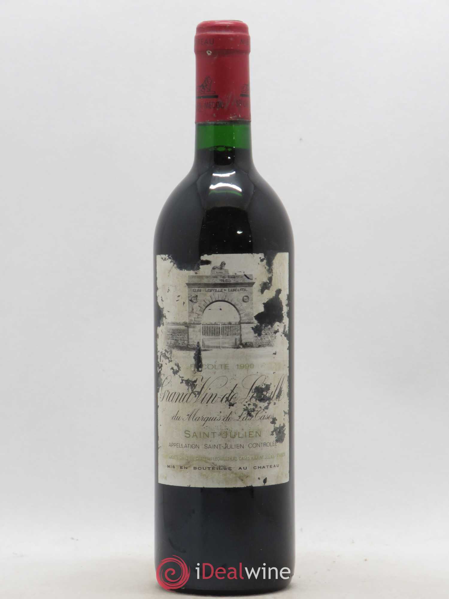 Château Léoville Las Cases 2ème Grand Cru Classé 1990 - Lot de 1 bouteille - 0