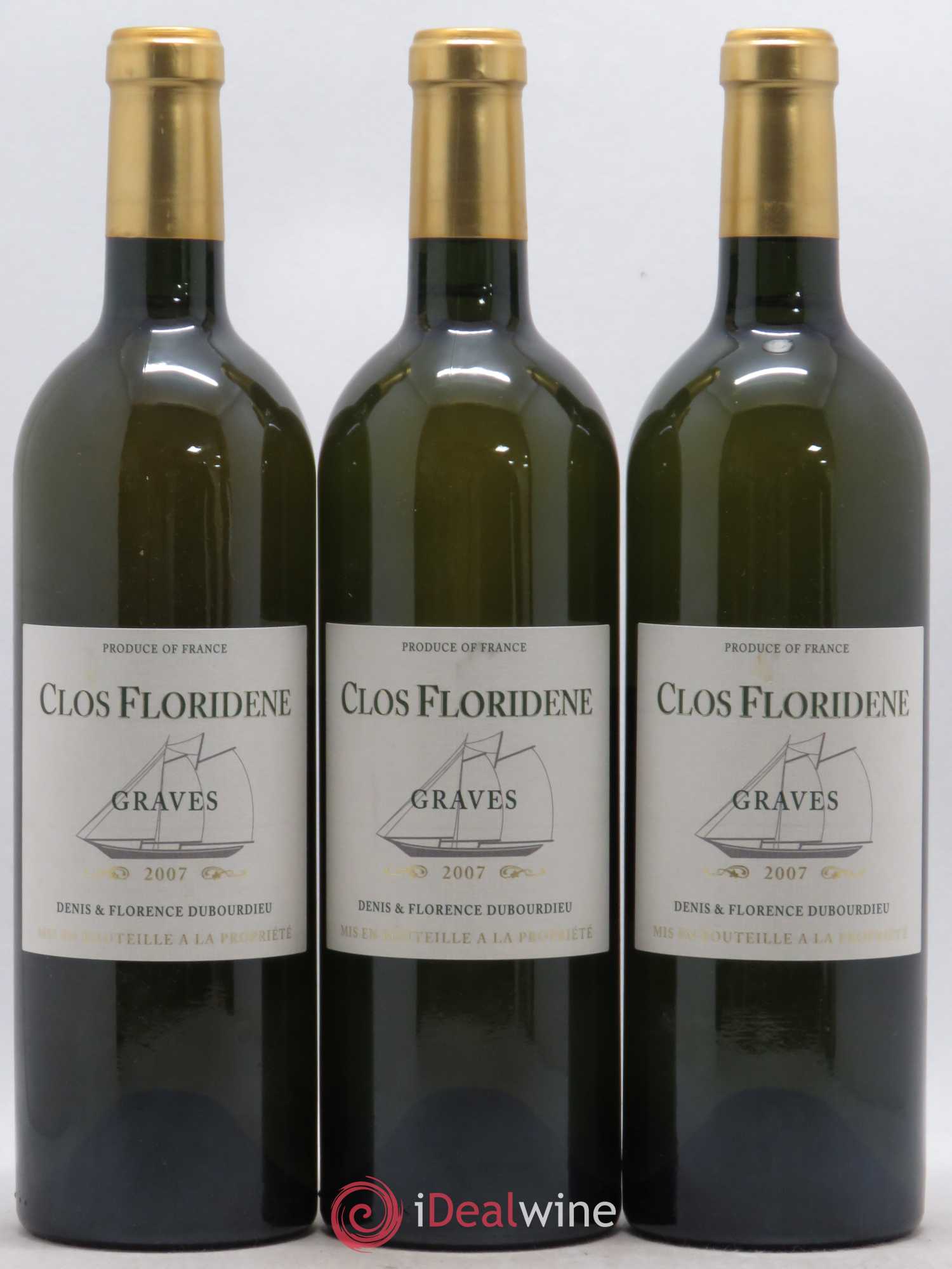 Clos Floridène 2007 - Lot de 6 bouteilles - 1