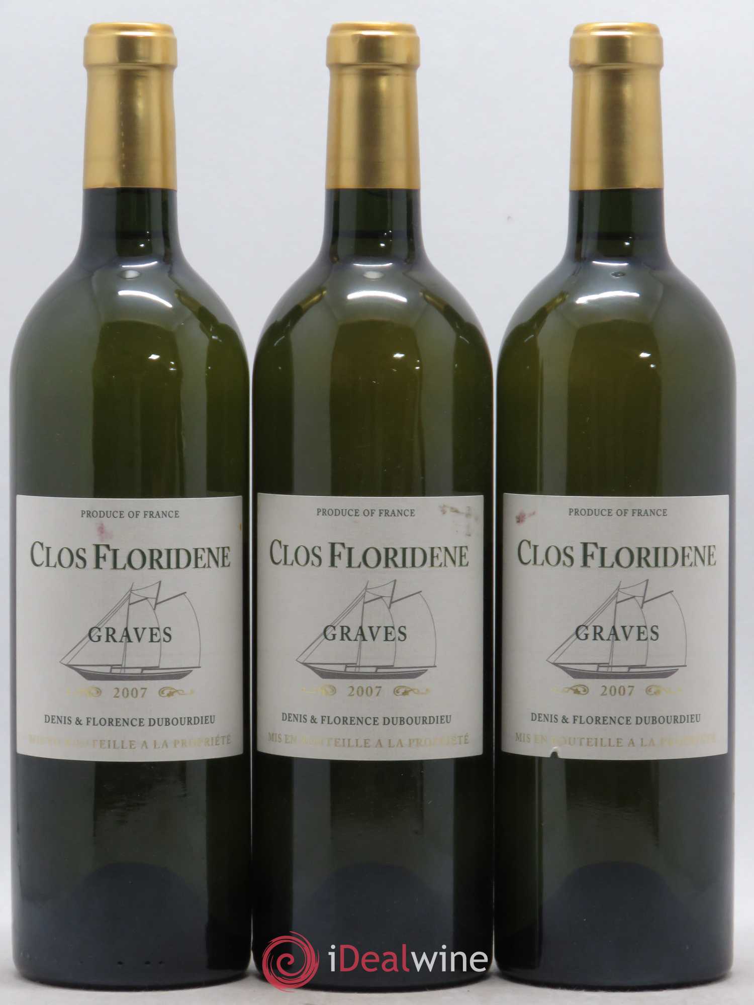 Clos Floridène 2007 - Lot de 6 bouteilles - 2