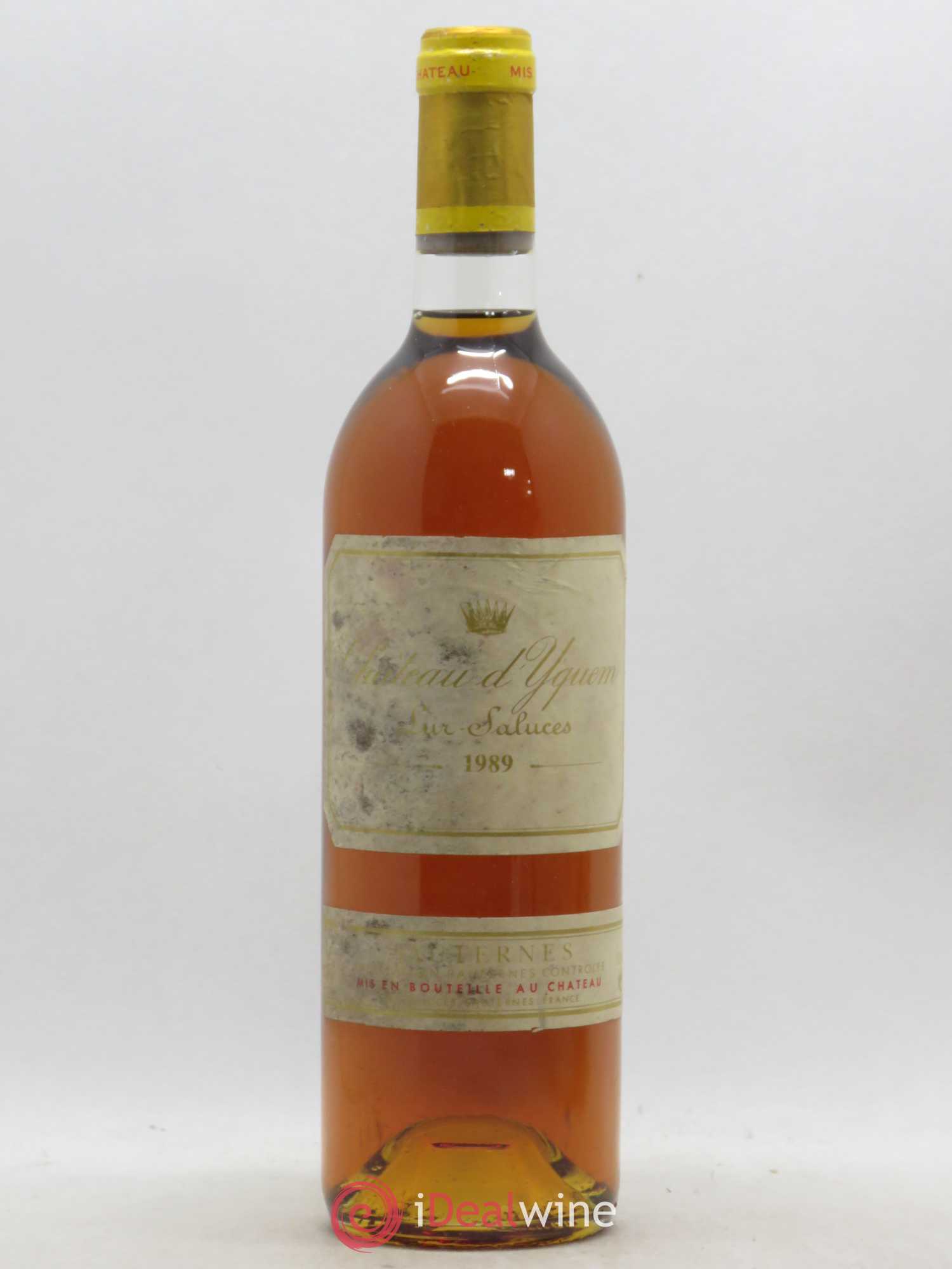 Château d' Yquem 1er Cru Classé Supérieur 1989 - Lotto di 1 bottiglia - 0