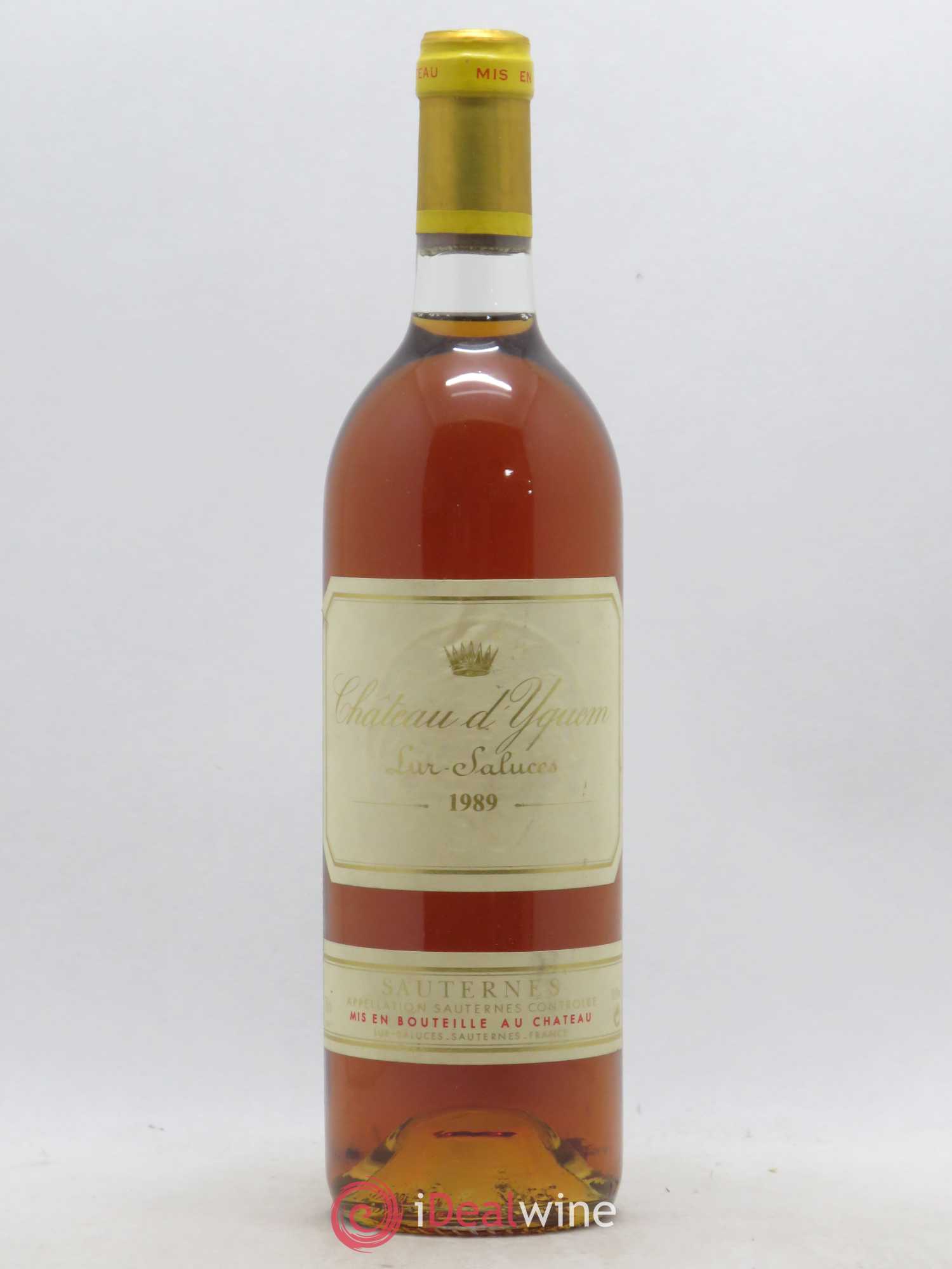 Château d' Yquem 1er Cru Classé Supérieur 1989 - Lotto di 1 bottiglia - 0
