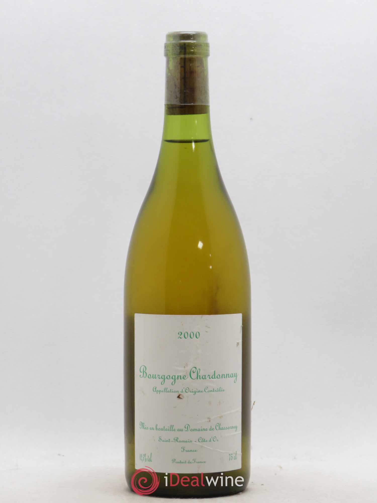 Bourgogne Bigotes Domaine de Chassorney - Frédéric Cossard 2000 - Lot de 1 bouteille - 1