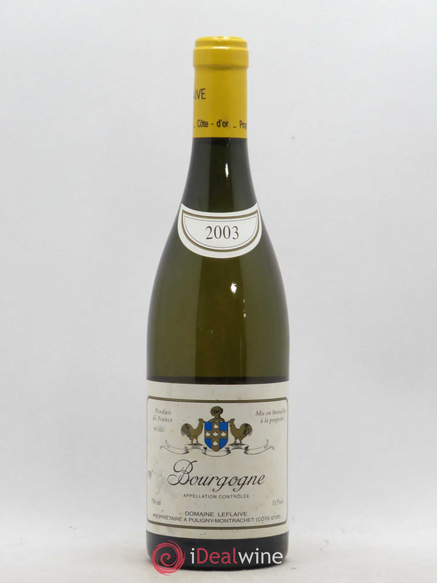 Bourgogne Domaine Leflaive 2003 - Lot de 1 bouteille - 0