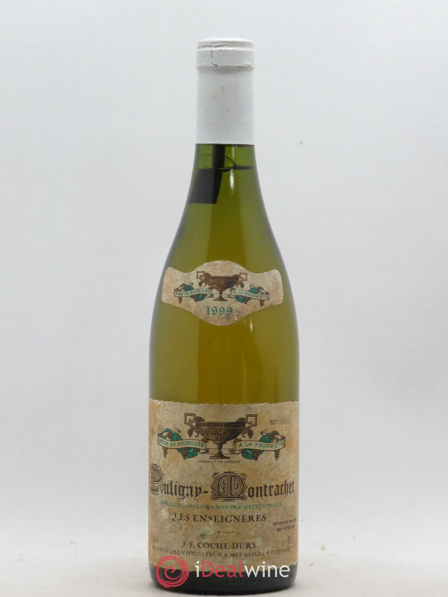 Puligny-Montrachet Les Enseignères Coche Dury (Domaine) 1999 - Lot de 1 bouteille - 0