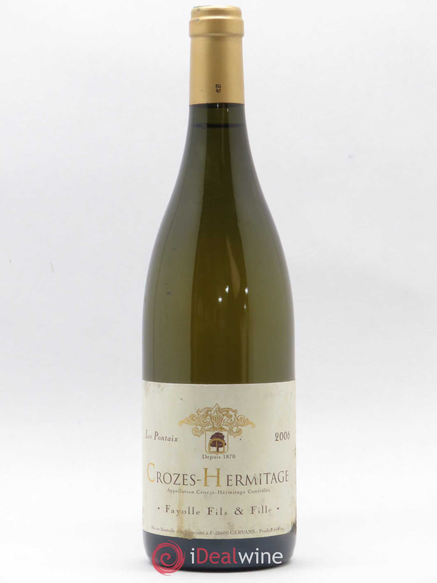 Crozes-Hermitage Les Pontaix Fayolles Fils et Filles (sans prix de réserve) 2006 - Posten von 1 Flasche - 0
