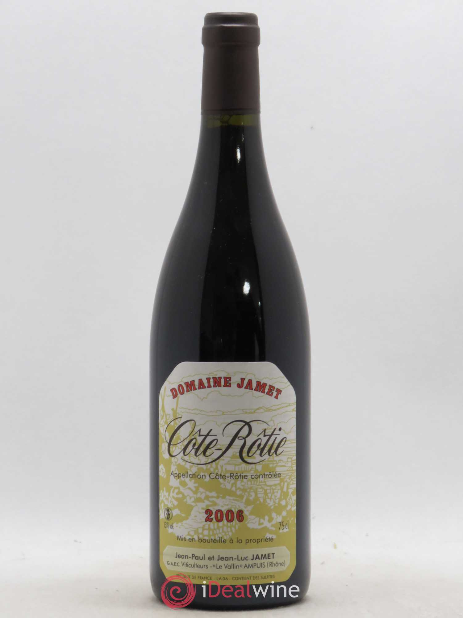 Côte-Rôtie Jamet (Domaine) 2006 - Lot de 1 bouteille - 0