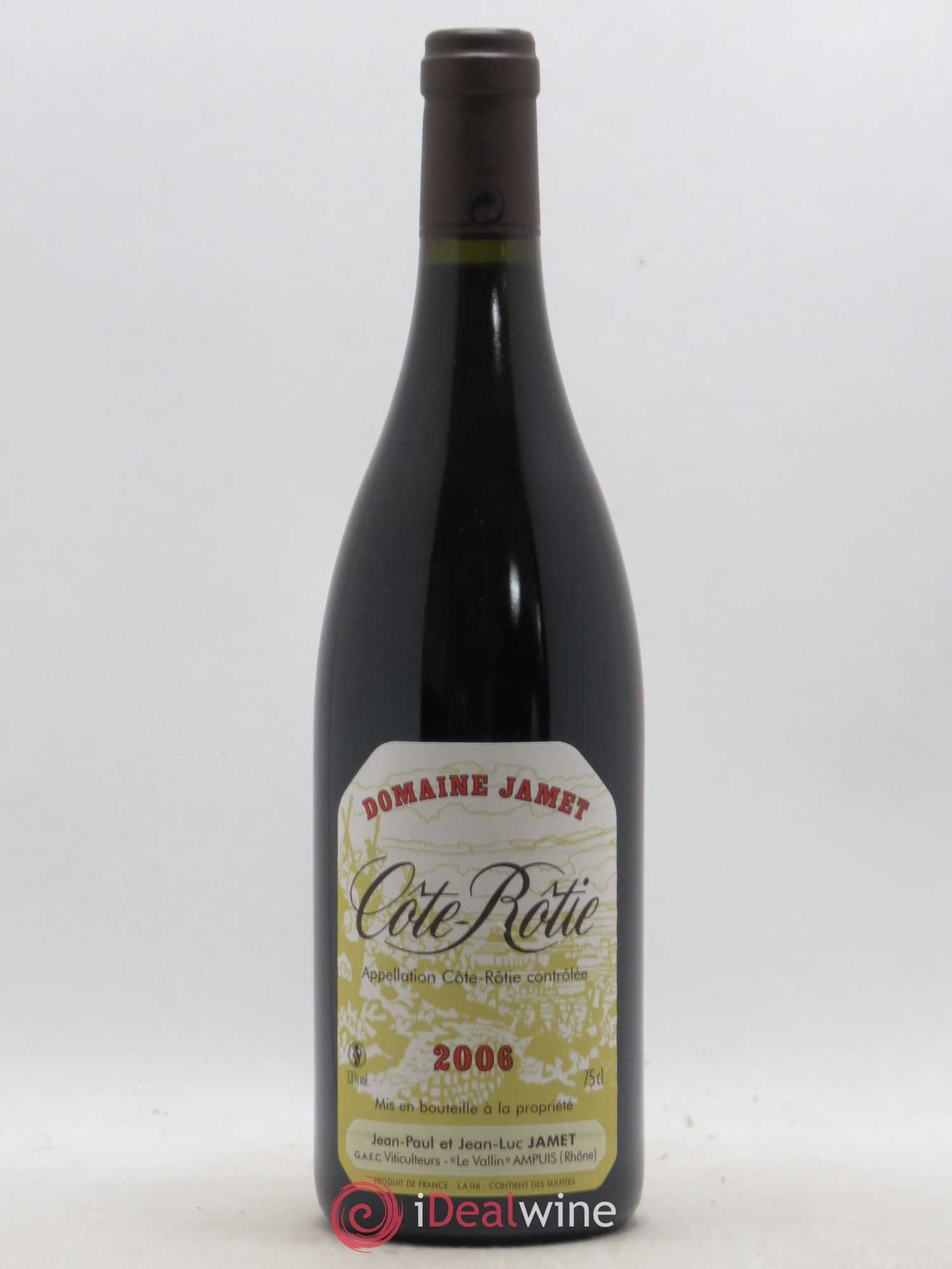 Côte-Rôtie Jamet (Domaine) 2006 - Lot de 1 bouteille - 0