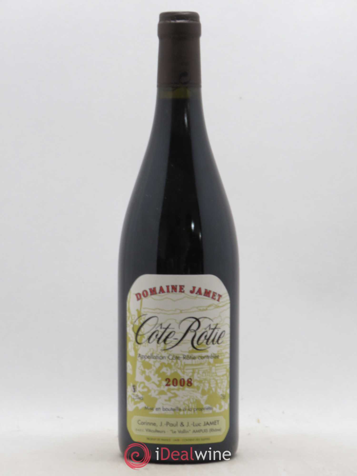 Côte-Rôtie Jamet (Domaine) 2008 - Lot de 1 bouteille - 0
