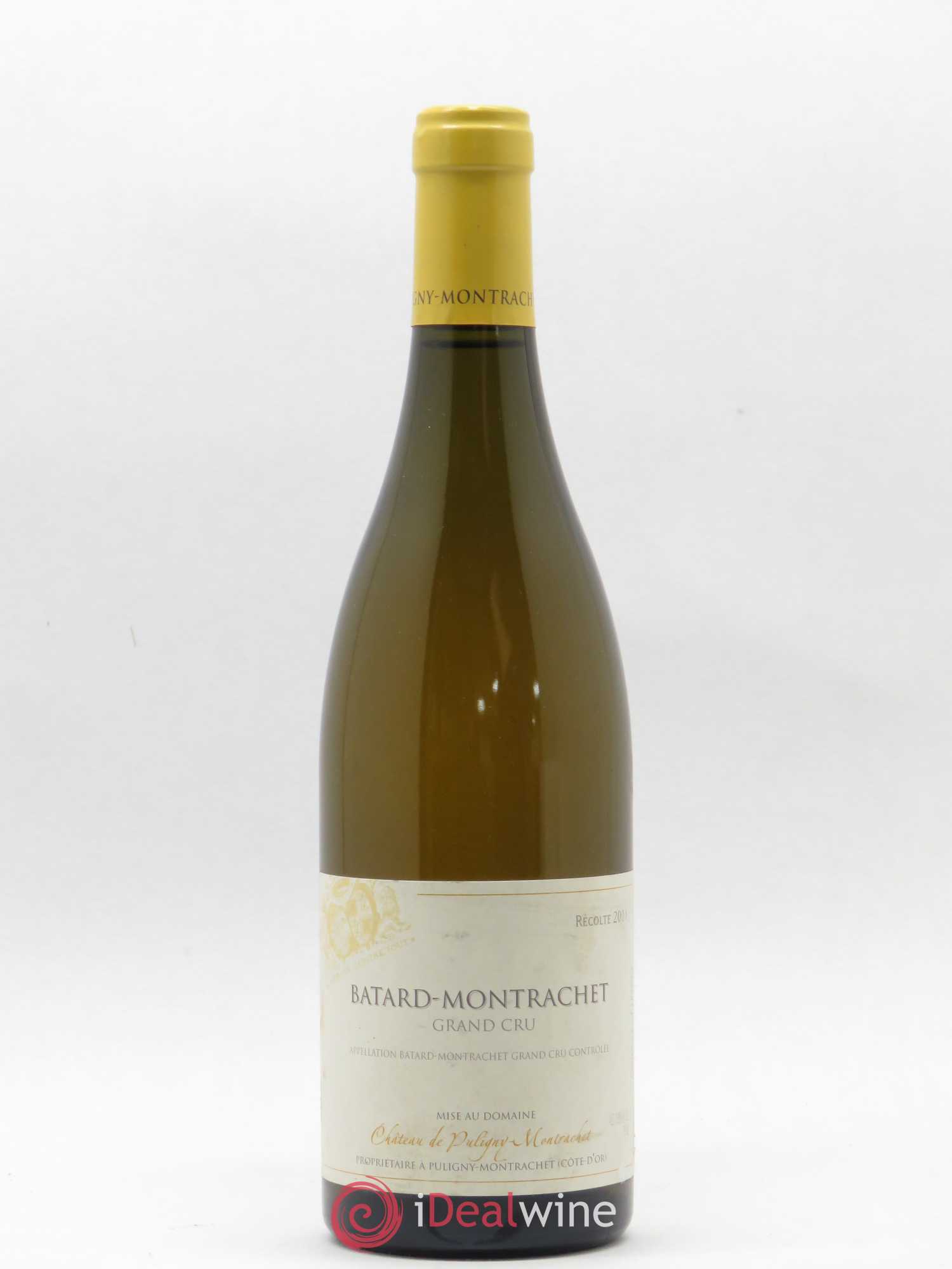 Bâtard-Montrachet Grand Cru Château de Puligny-Montrachet 2001 - Lot de 1 bouteille - 0