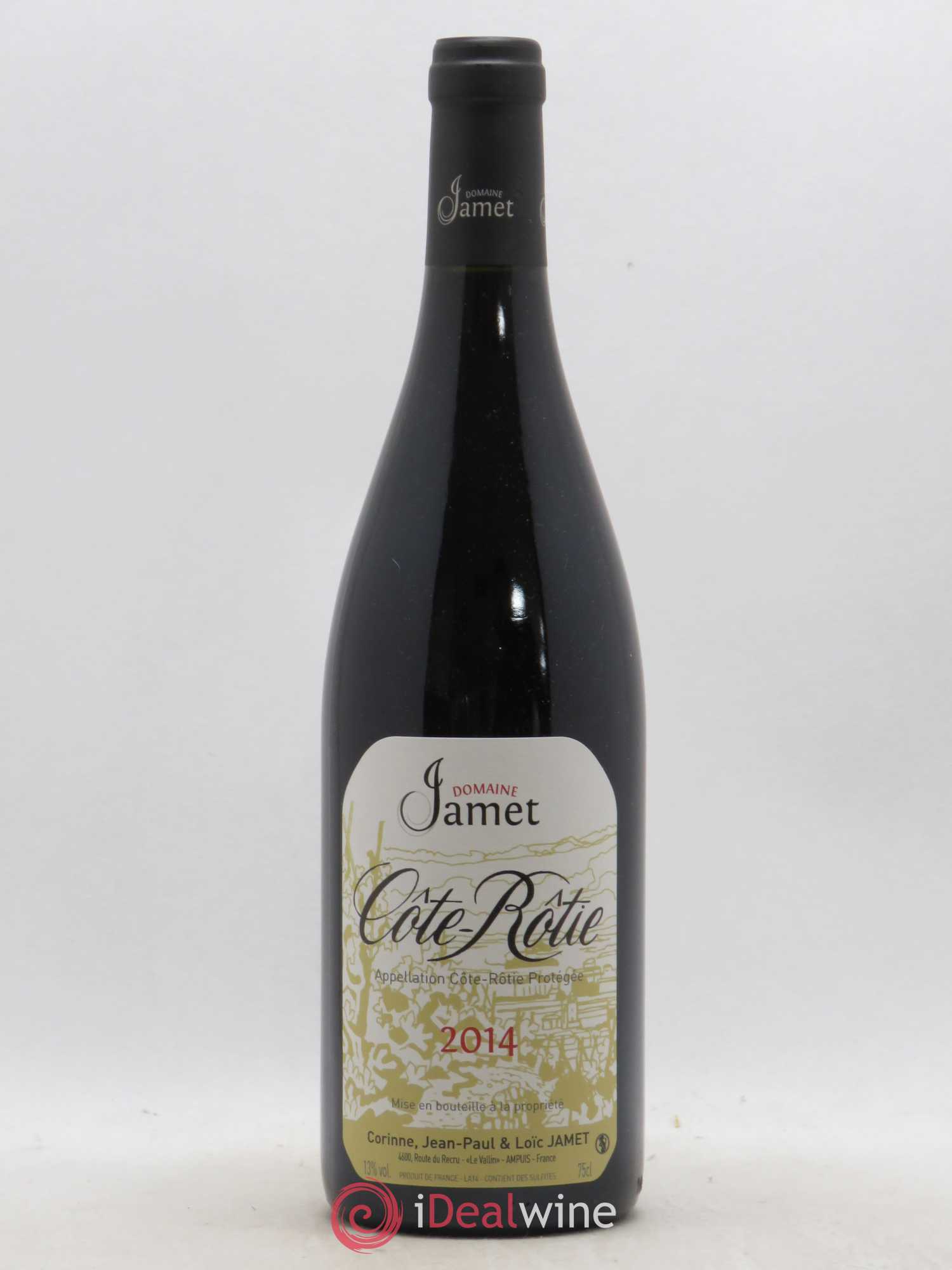 Côte-Rôtie Jamet (Domaine) 2014 - Lot de 1 bouteille - 0