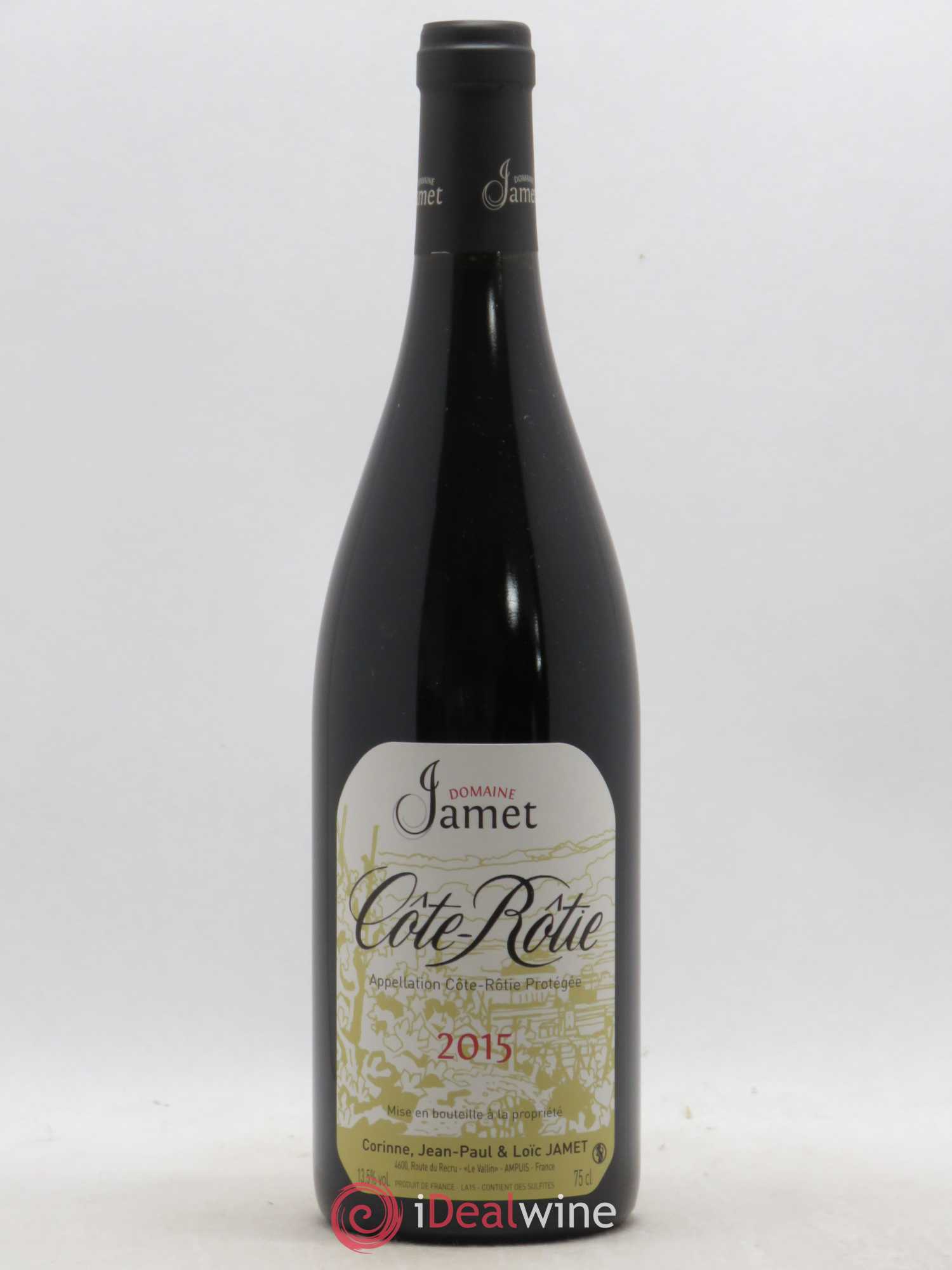 Côte-Rôtie Jamet (Domaine) 2015 - Lot de 1 bouteille - 0